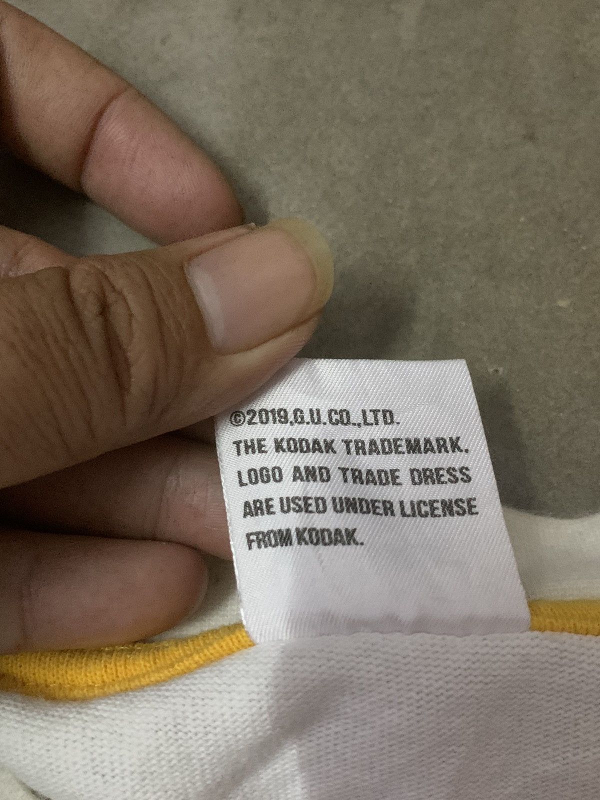 Japanese Brand Kodak Spellout Tee Size US M / EU 48-50 / 2 - 6 Thumbnail