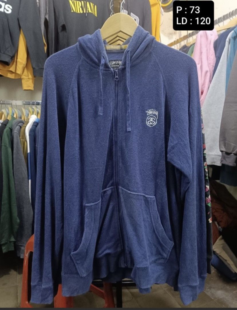 Stussy Stussy zip hoodie Size US L / EU 52-54 / 3 - 1 Thumbnail