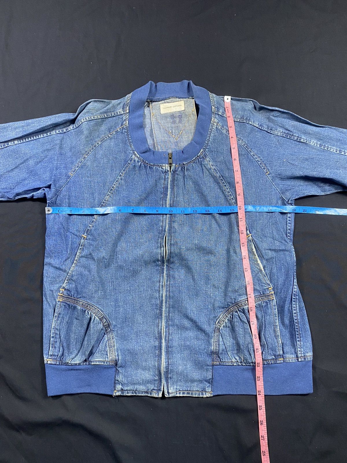 Tsumori Chisato japanese Tsumori cisato zip jacket denim Size US M / EU 48-50 / 2 - 10 Thumbnail