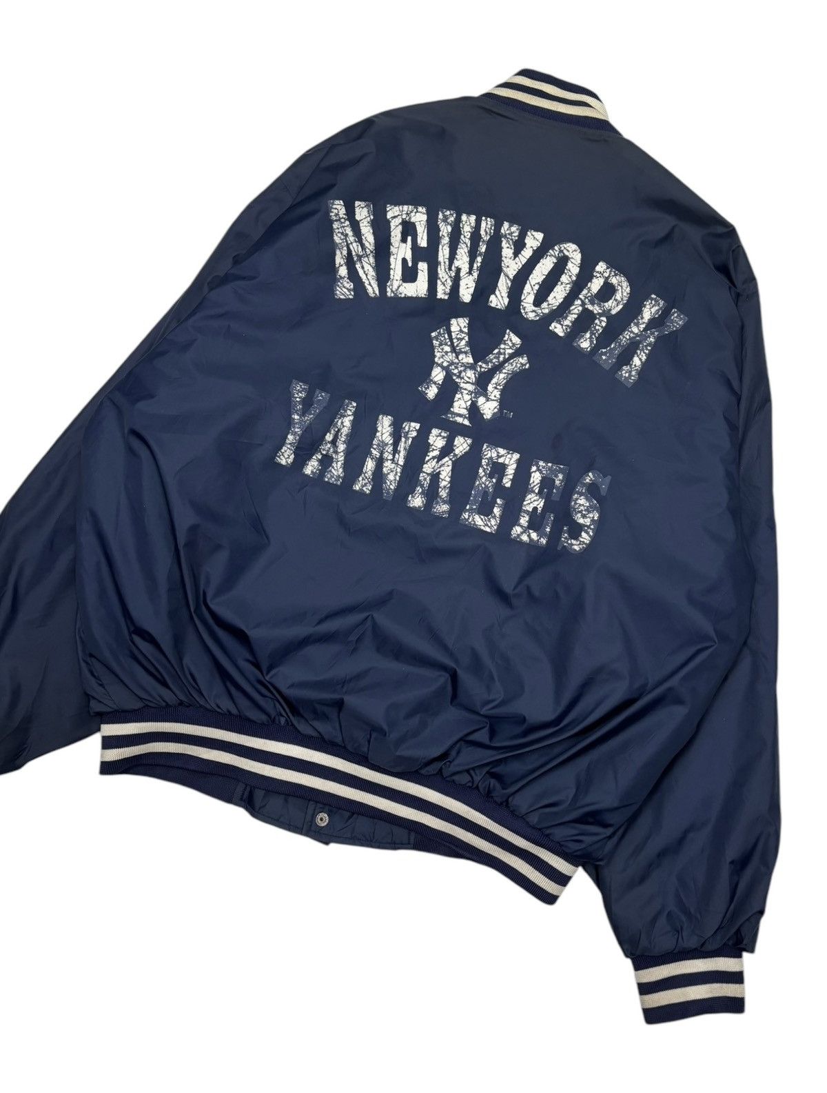 MLB 🔥VTG New York Yankees MLB Authentic Varsity Jacket Size US L / EU 52-54 / 3 - 9 Thumbnail