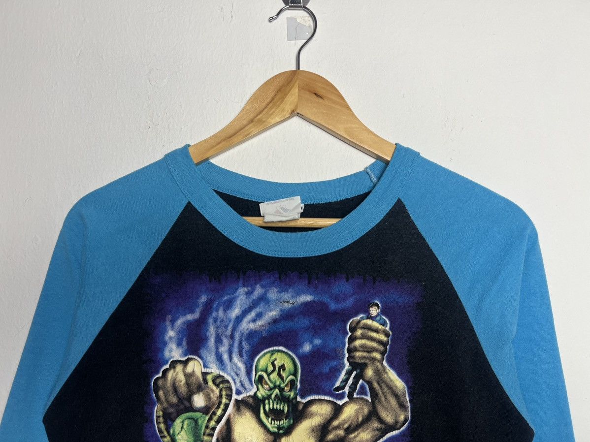 Japanese Brand Halloween Horror Monsters Skull Raglan Graphic Tee Size US L / EU 52-54 / 3 - 3 Thumbnail