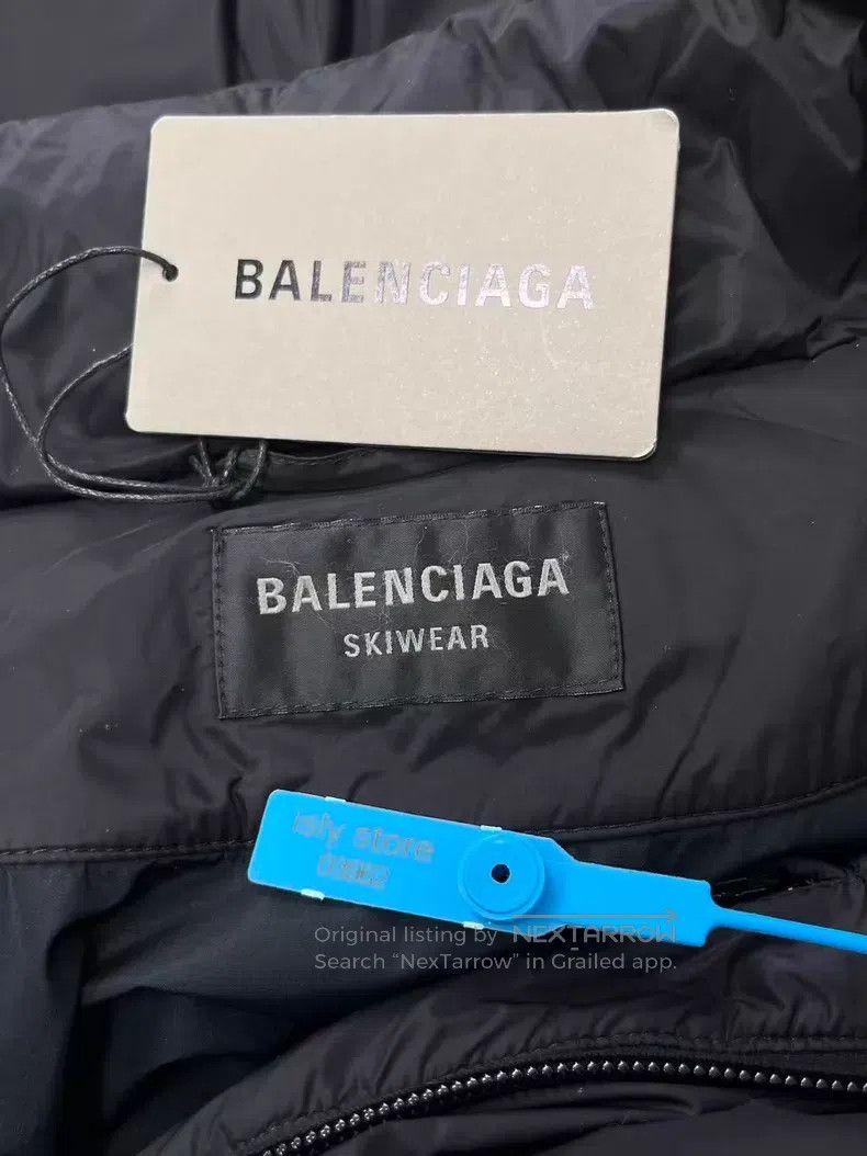 Balenciaga Balenciaga Logo Printed Zip Vest Size L / US 10 / IT 46 - 5 Thumbnail