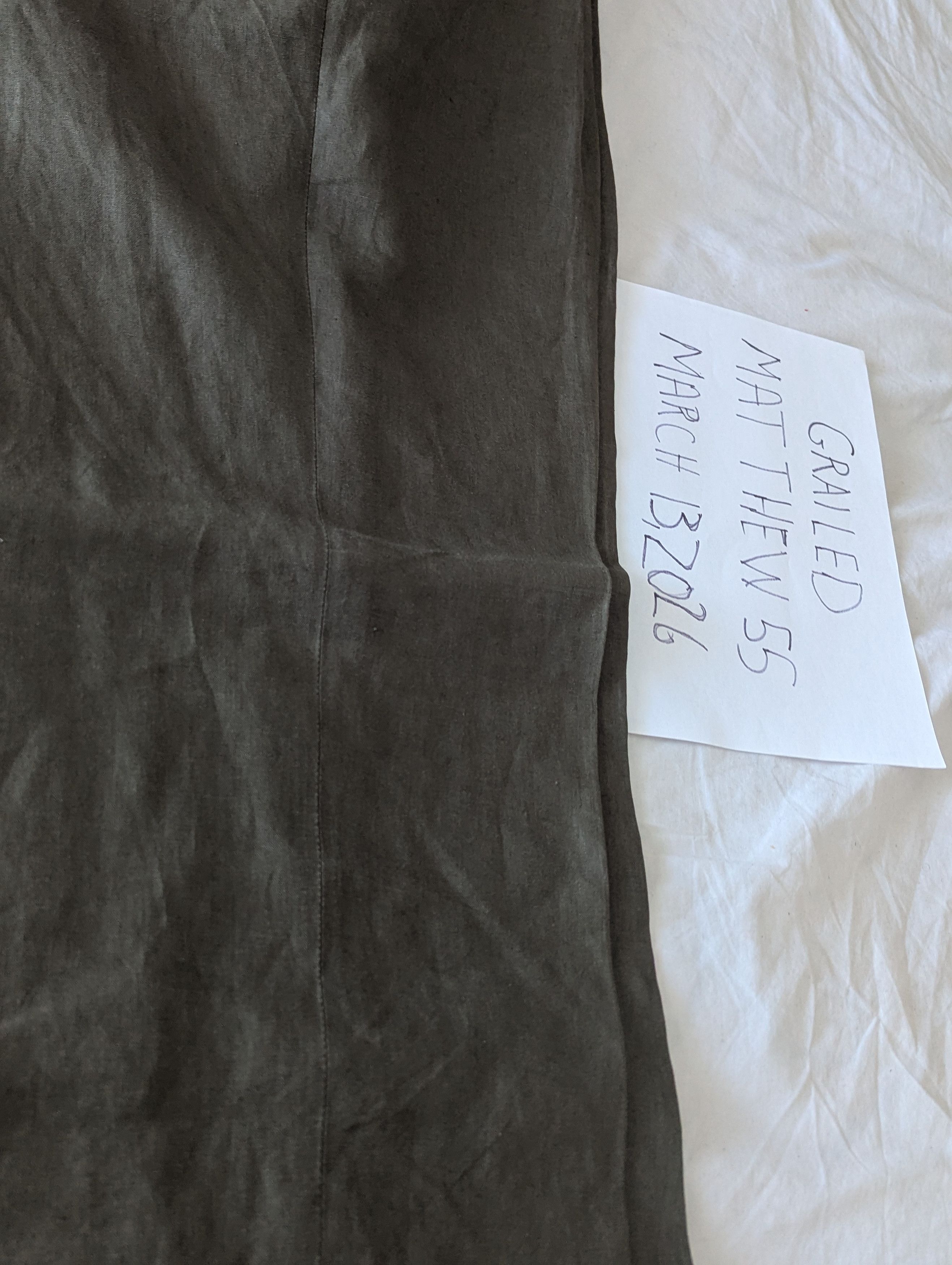 Polo Ralph Lauren Linen Pant Dark Green Size 40L - 3 Thumbnail