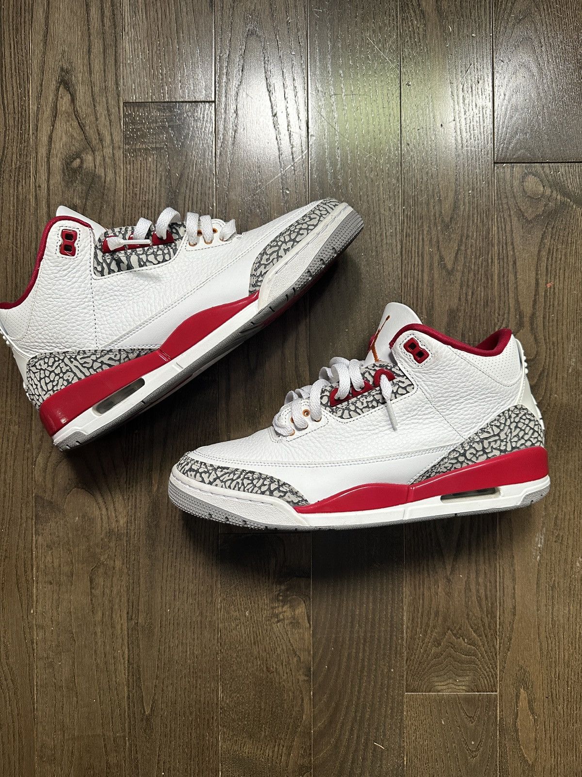 Jordan Brand × Nike Air Jordan Retro 3 Cardinal Size US 10.5 / EU 43-44 - 4 Thumbnail