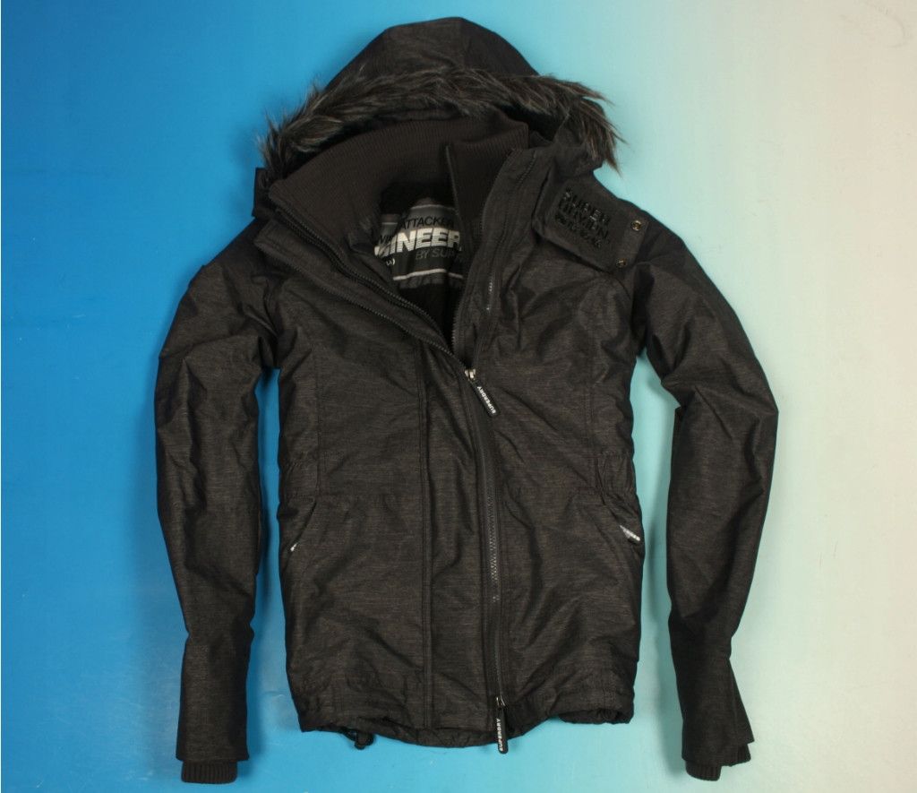 Japanese Brand × Superdry M/L SLIM Sherpa fur Y2K Windbreaker Jacket tailored cinched Size L / US 10 / IT 46 - 3 Thumbnail