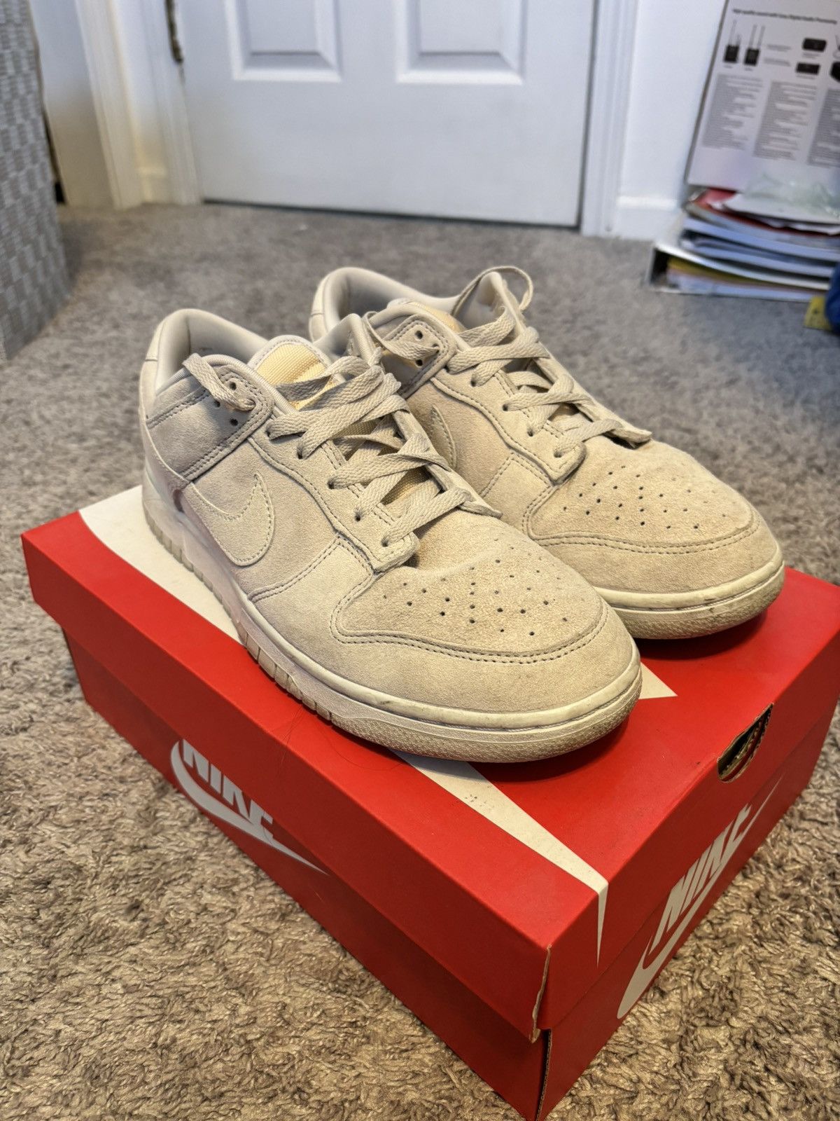 Nike Premium Vast grey Dunks Size 11 men’s Size US 11 / EU 44 - 1 Thumbnail