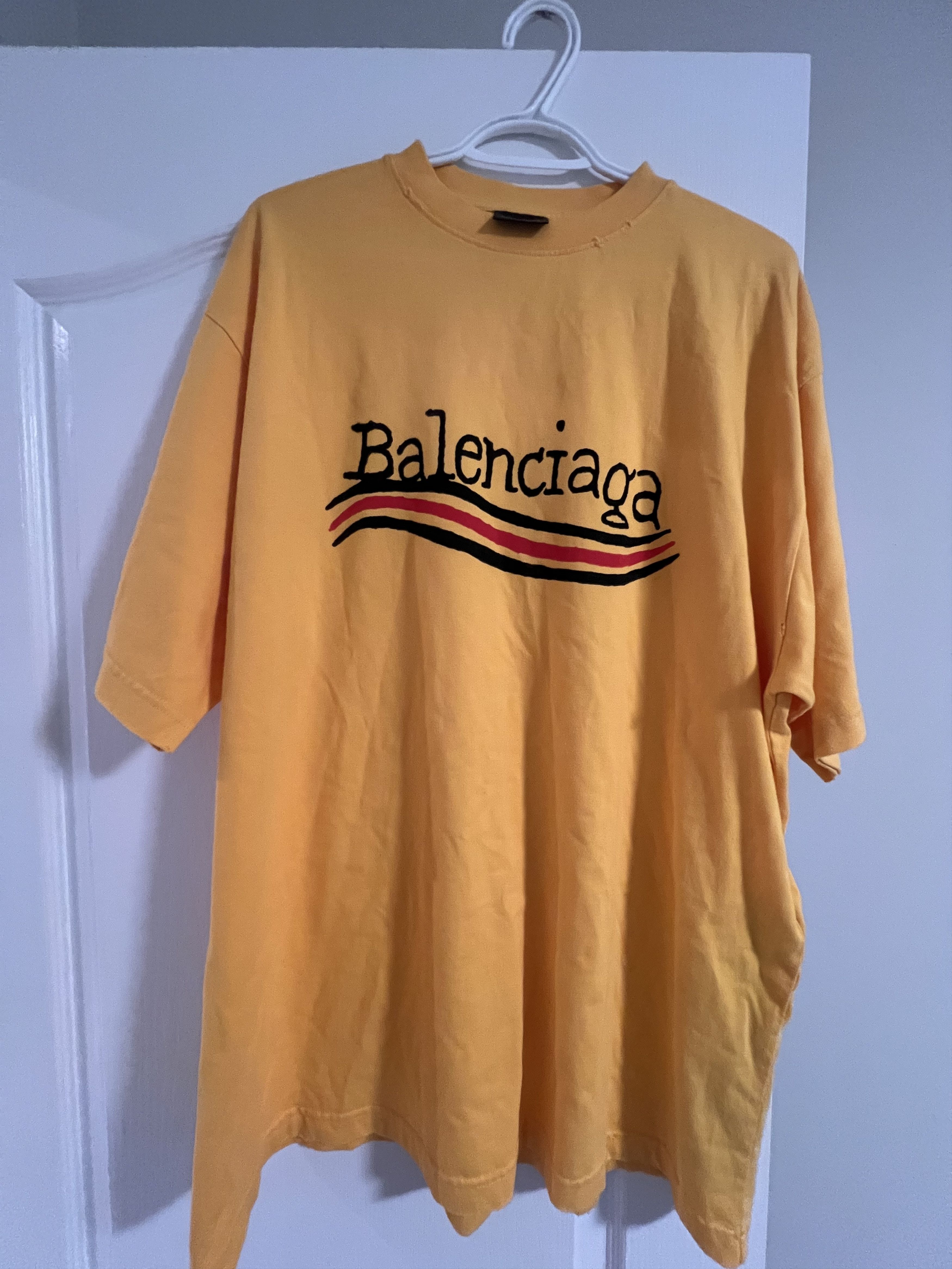 Balenciaga Balenciaga Handdrawn Campaign T Shirt Size US M / EU 48-50 / 2 - 1 Thumbnail