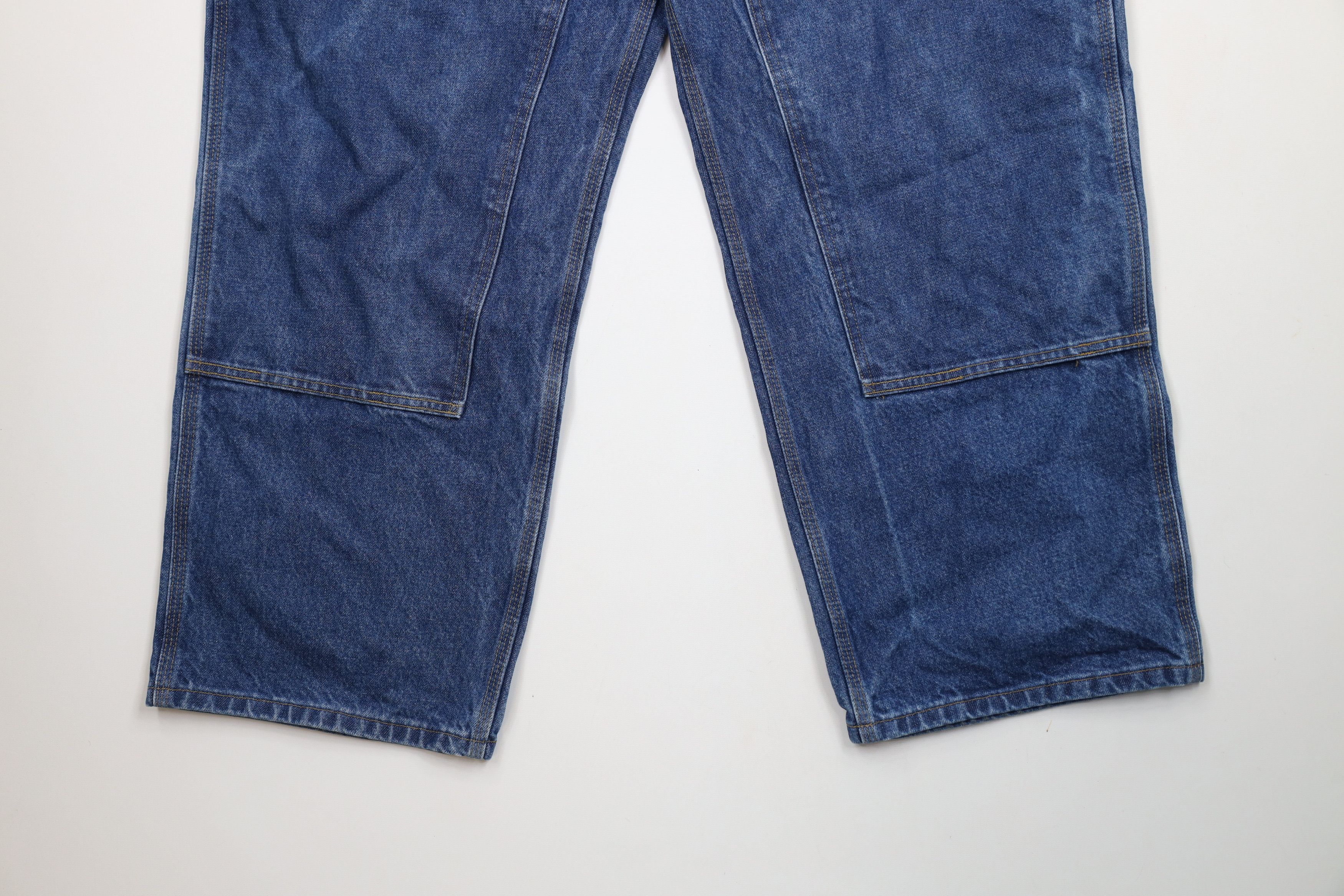 Carhartt × Vintage Vintage Y2K Carhartt Double Loose Fit Wide Leg Denim Jeans Size US 42 / EU 58 - 4 Thumbnail