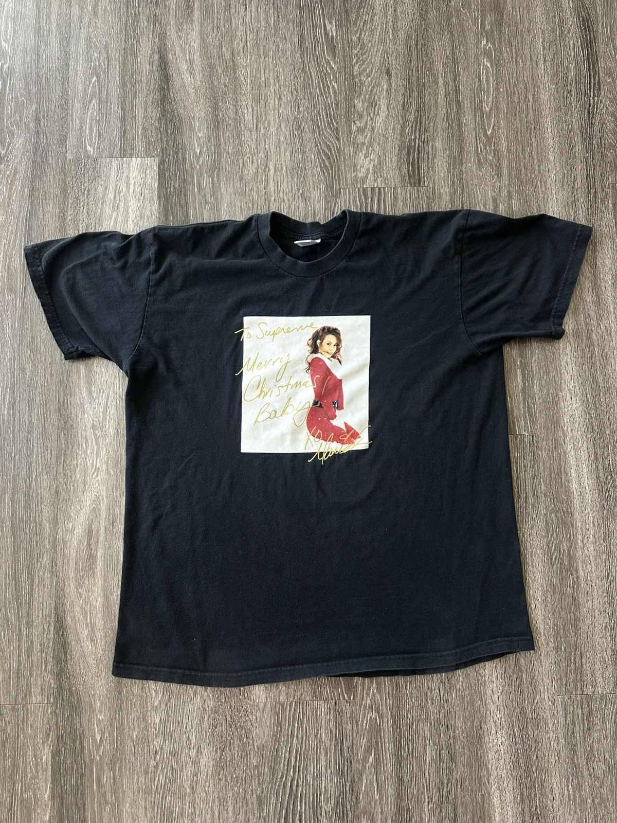Supreme Supreme Tee Black Mariah Carey | Grailed supreme Mariah 