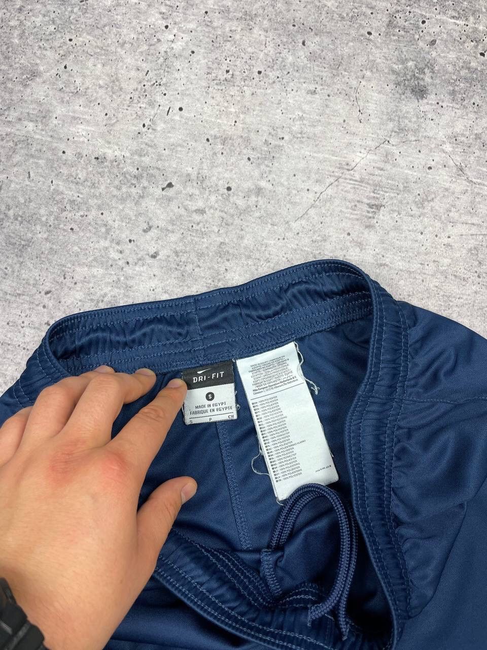 Nike × Vintage Vintage Nike 90’s Y2K Style Drill Blue Soccer Dri-Fit Shorts Size US 30 / EU 46 - 9 Thumbnail