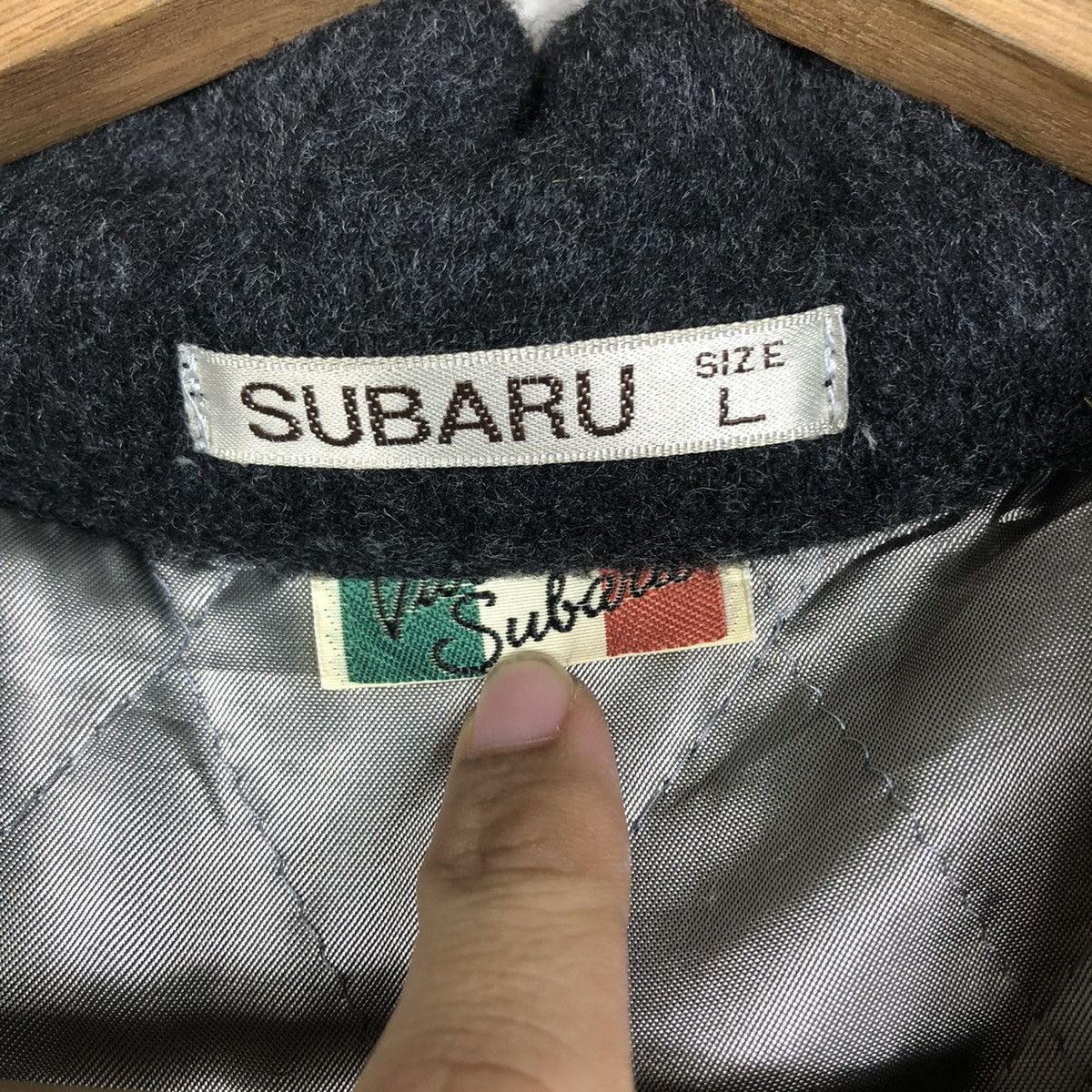 Japanese Brand 📌VINTAGE BOMBER JACKET WOOL MA-1 DESIGN SUBARU JAPAN Size US L / EU 52-54 / 3 - 19 Thumbnail