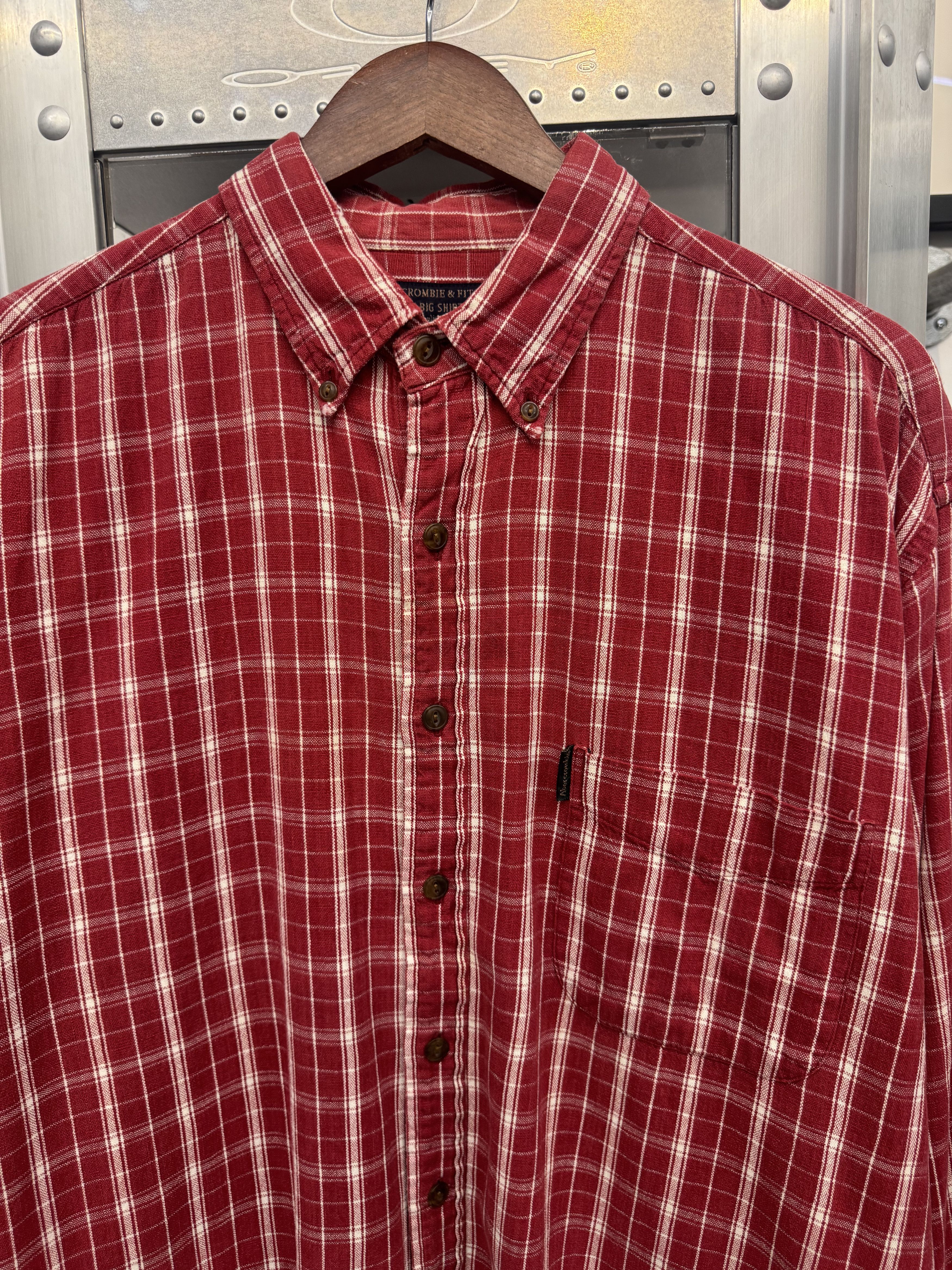 Abercrombie & Fitch Vintage Abercrombie & Fitch Button Up Size US L / EU 52-54 / 3 - 2 Thumbnail