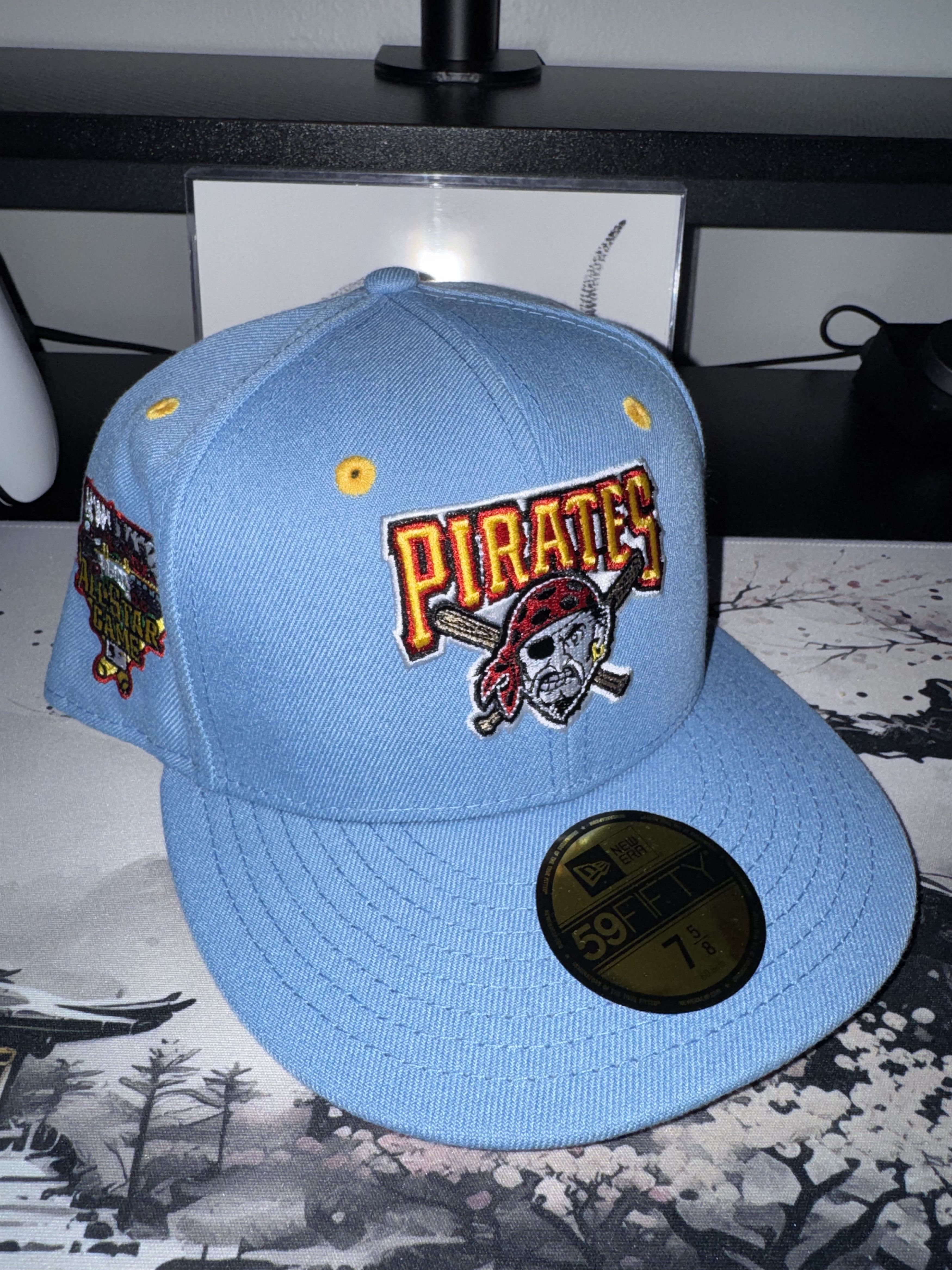 Other 7-5/8" CAP USA HARLEM Pirates Hat Size ONE SIZE - 1 Preview