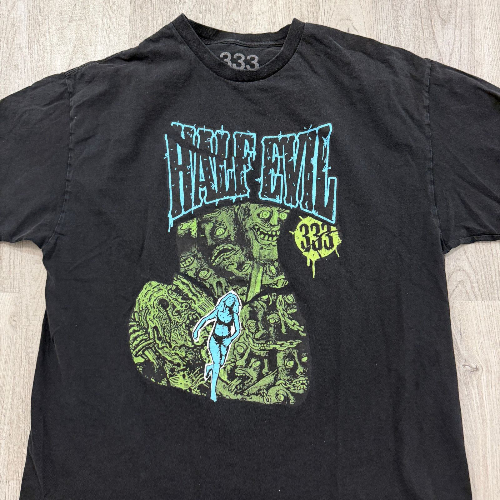 Half Evil 333 Half Evil Kodone Nightmare Graphic Shirt Extra Large Size US XL / EU 56 / 4 - 2 Thumbnail