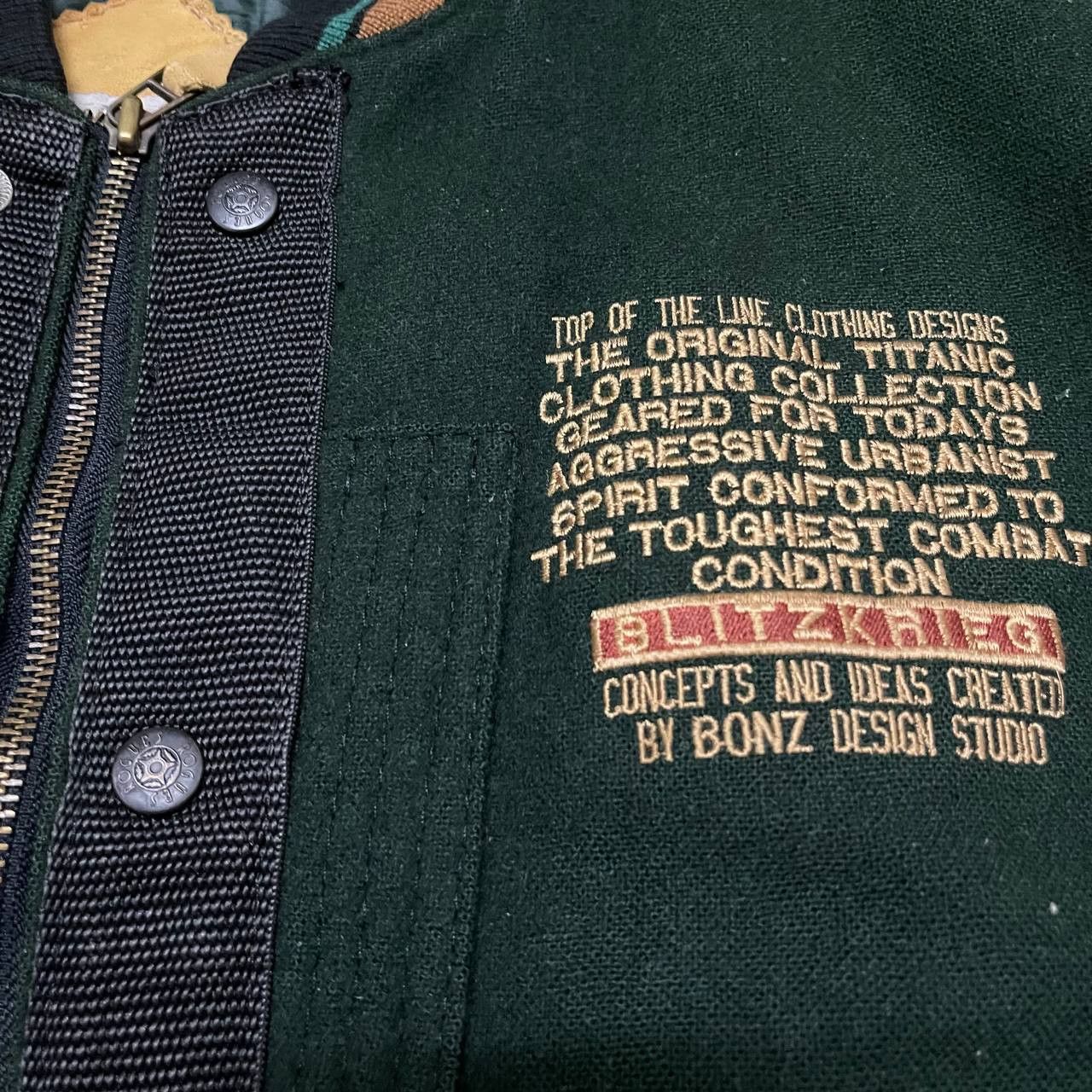 Rogue Vintage 90's Rogues for Men Wool Varsity Jacket Distress Size US M / EU 48-50 / 2 - 8 Thumbnail