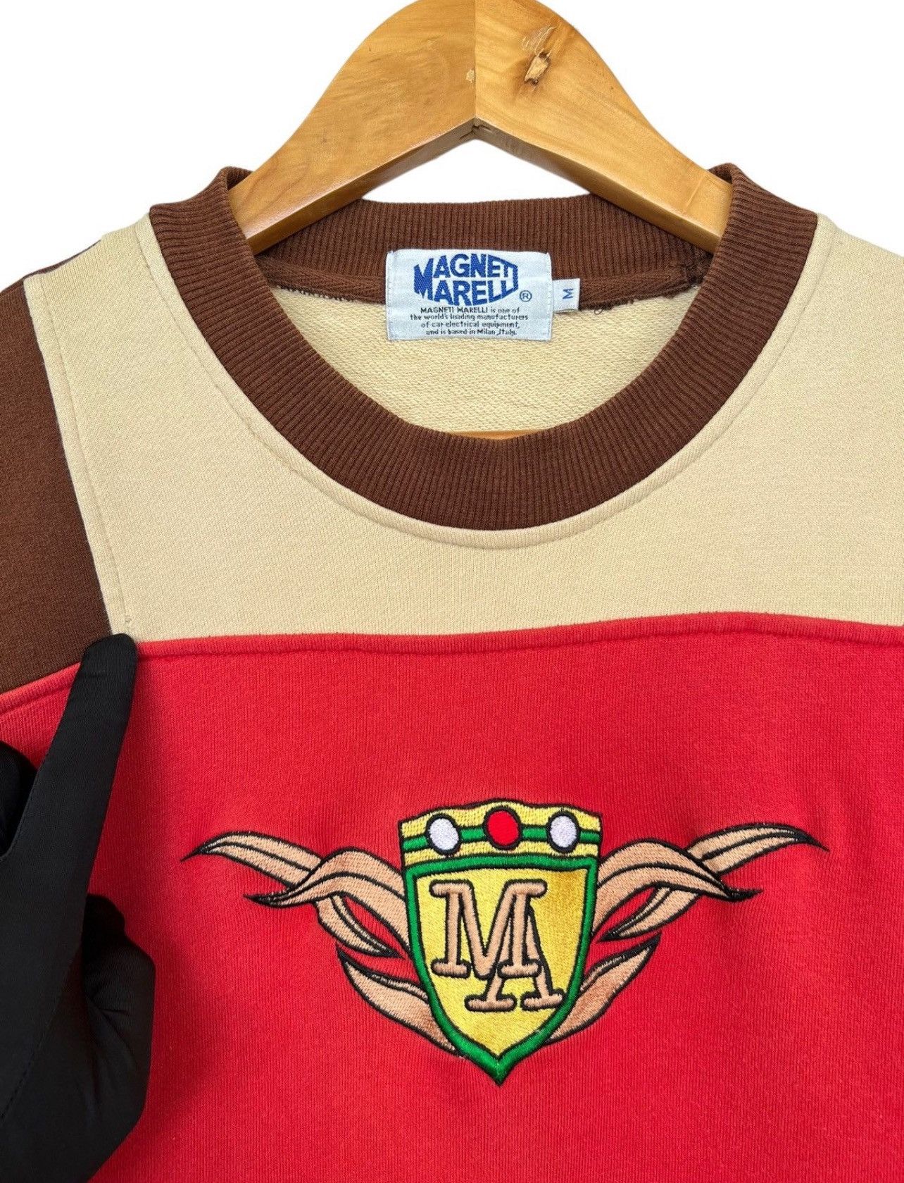 Ferrari Vintage 80s Ferrari Magnetti Marelli Sweatshirt Small Size US S / EU 44-46 / 1 - 6 Thumbnail