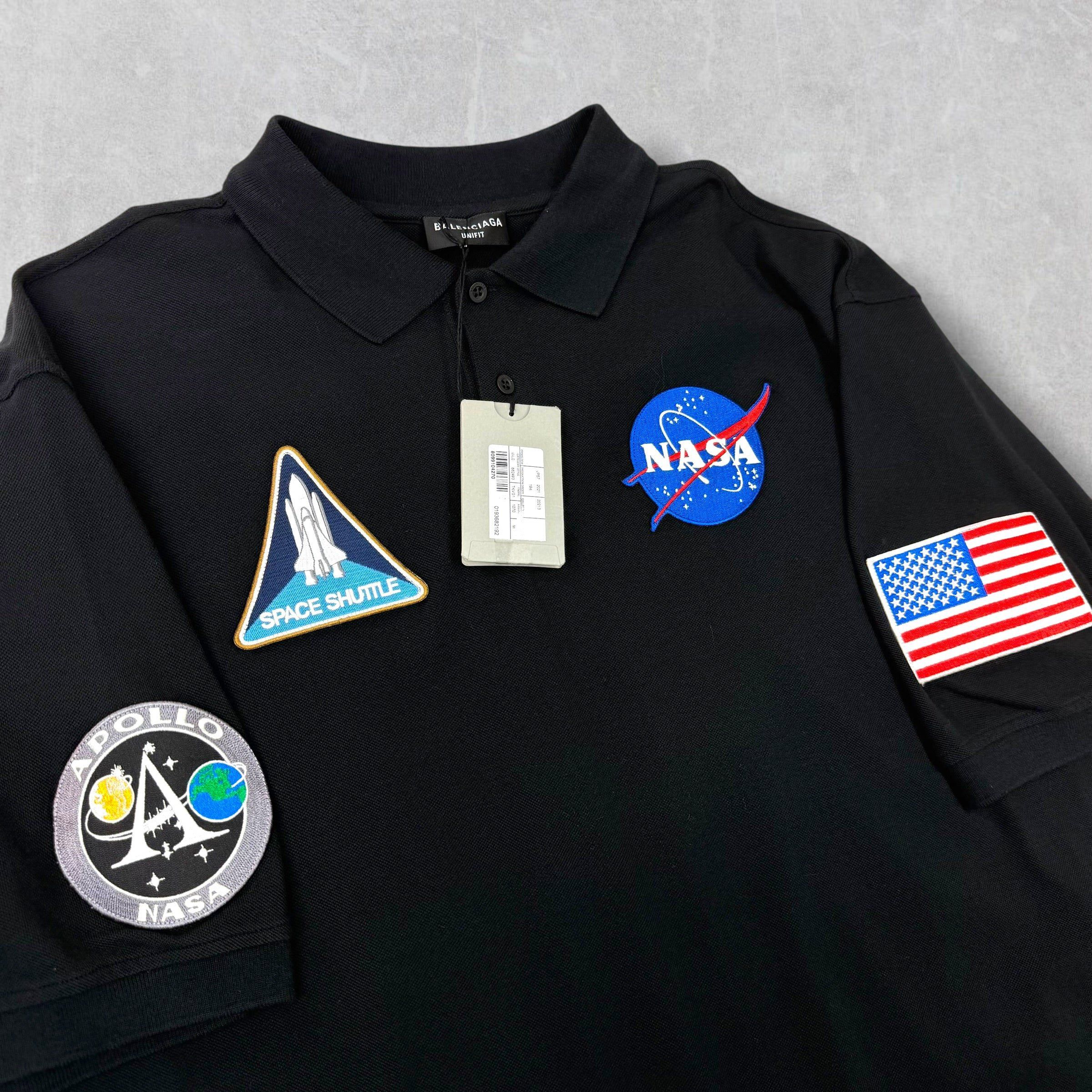 Balenciaga Balenciaga NASA Space Patch Polo M (XL) Size US XL / EU 56 / 4 - 3 Thumbnail