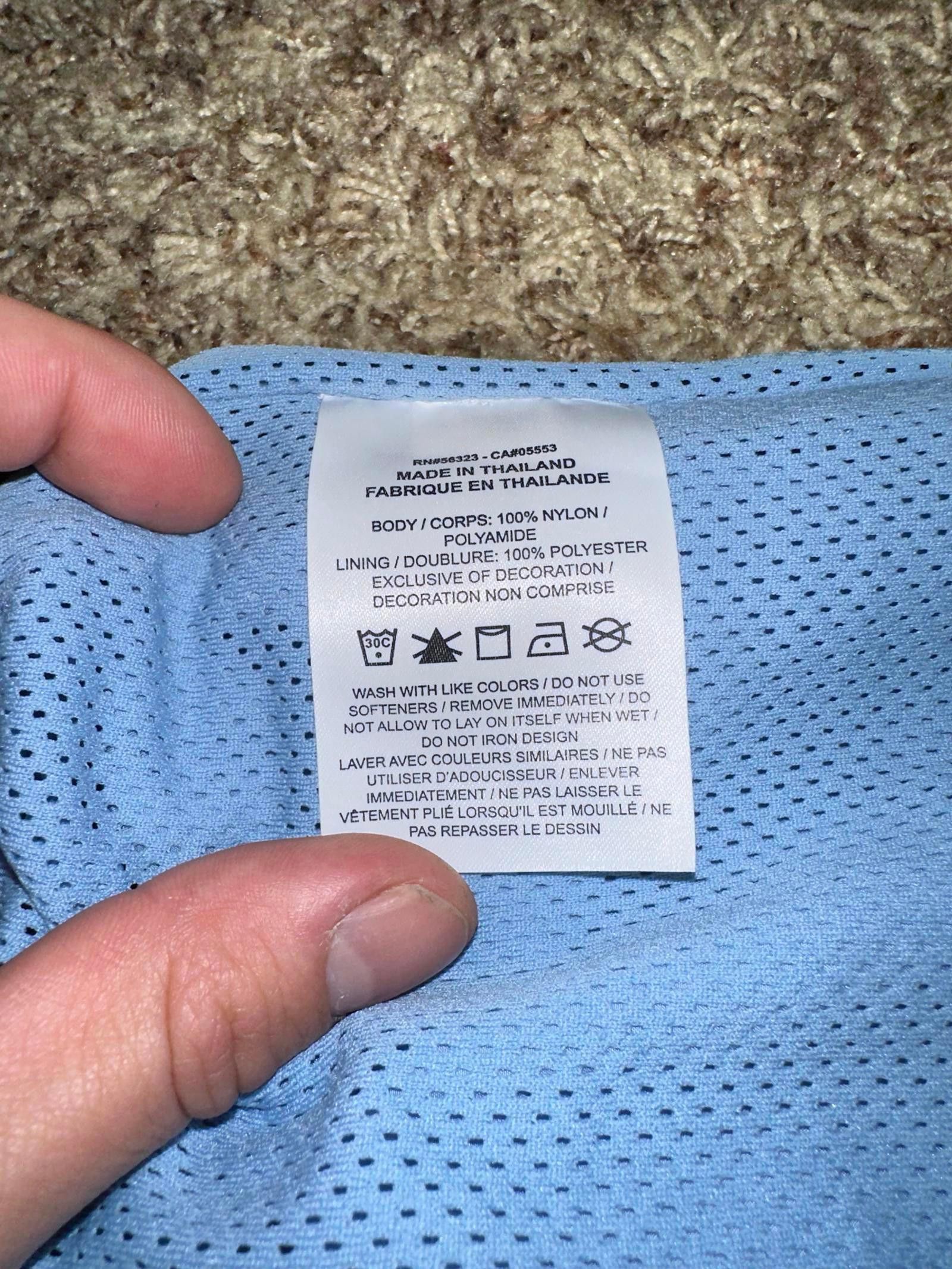 Jordan Brand Air Jordan Men's DJ Khaled We The Best Diamond Blue Shorts Sample Size US 32 / EU 48 - 9 Thumbnail