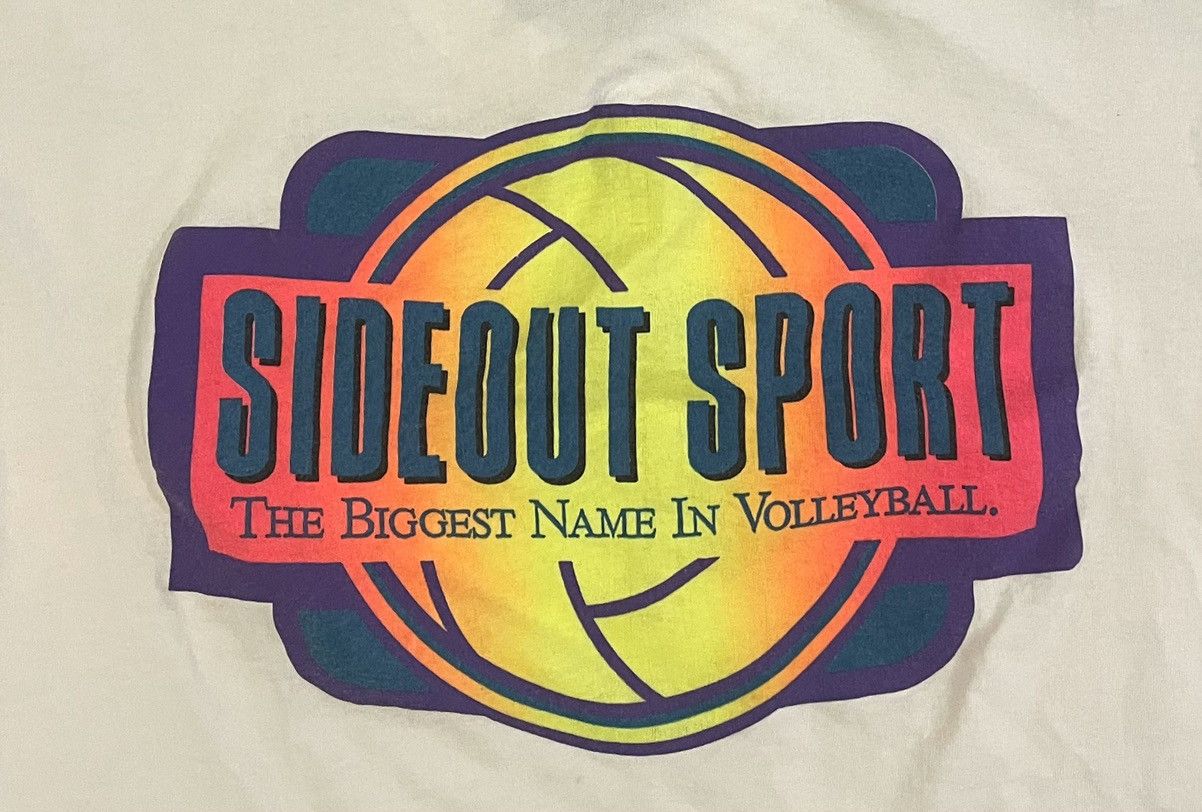 Vintage Vintage 90s Sideout Sport Volleyball T-Shirt Men’s Size XL Size US XL / EU 56 / 4 - 7 Thumbnail