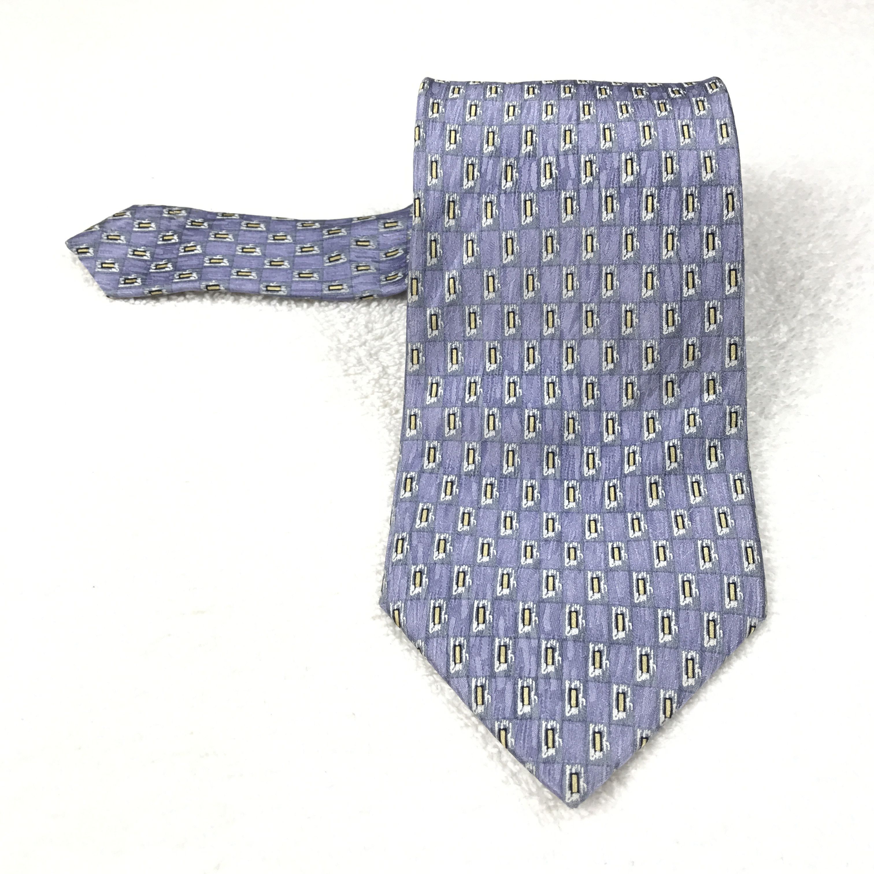 Designer × Vintage Vintage Giovanni Rossini Silk Necktie Size ONE SIZE - 1 Thumbnail