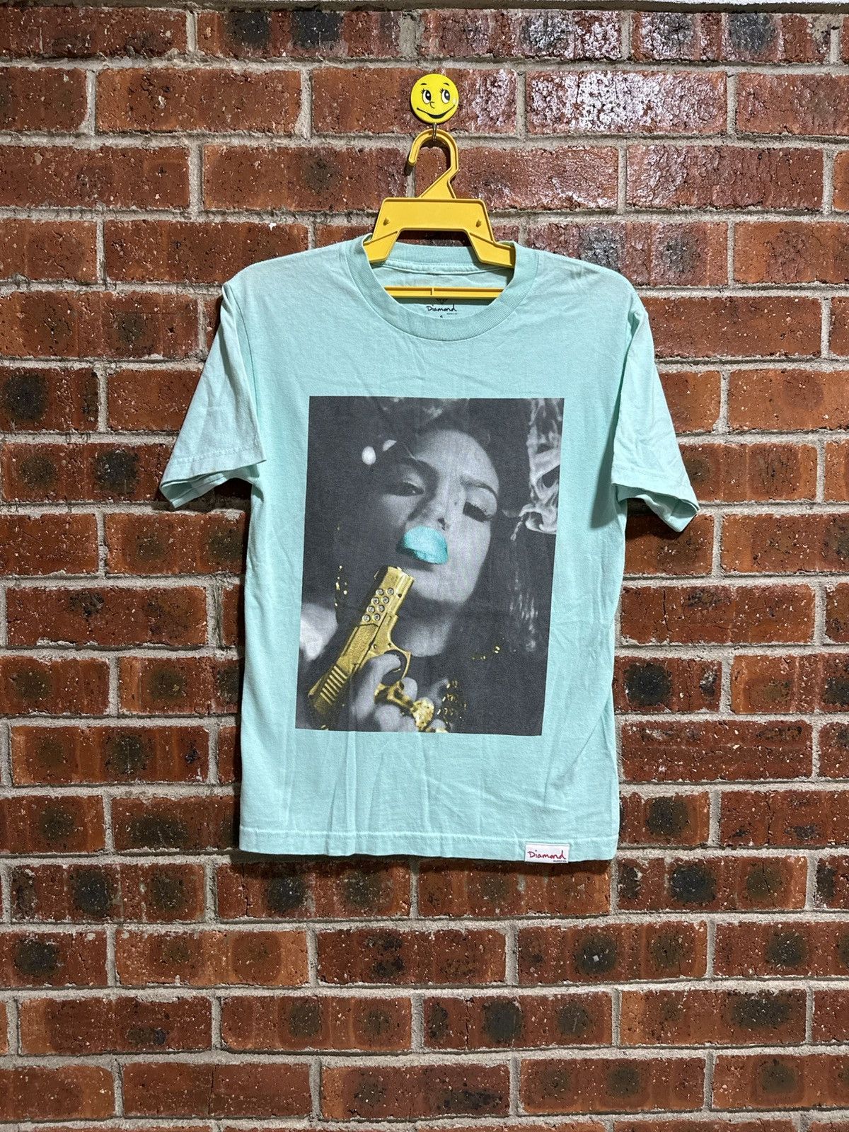 Diamond Supply Co. Vintage Diamond Supply Co X Cassie Faded Tee Size US S / EU 44-46 / 1 - 1 Thumbnail