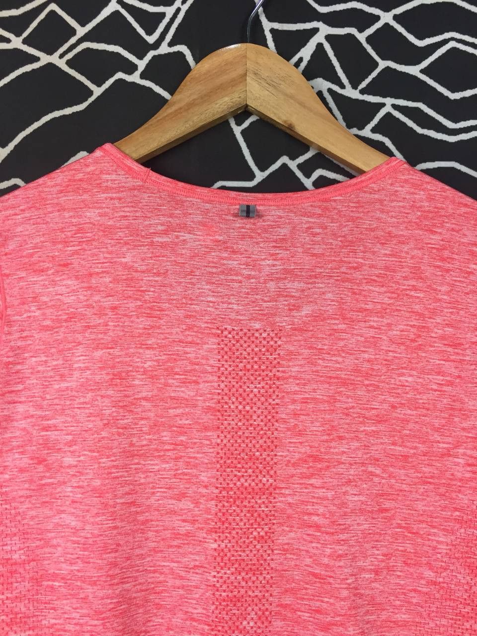 Nike Nike Women's Dri-FIT Knit Seamless Running Top Pink Coral Size L / US 10 / IT 46 - 7 Thumbnail