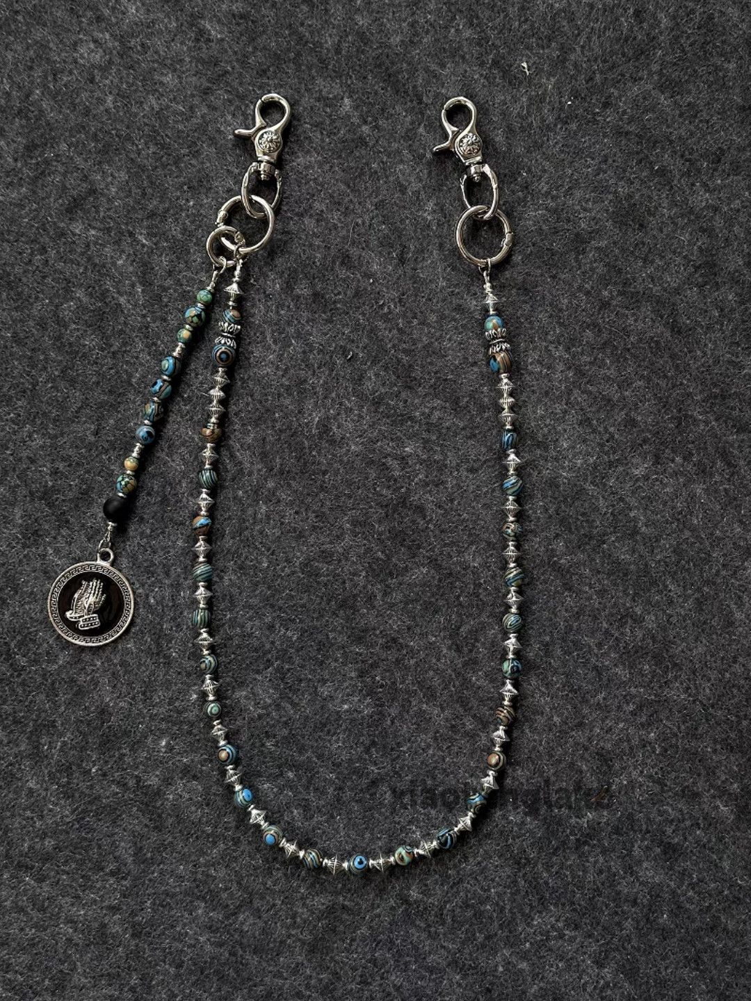 Jewelry Unisex metal punk grunge hiphop bag jeans chain Size ONE SIZE - 8 Thumbnail
