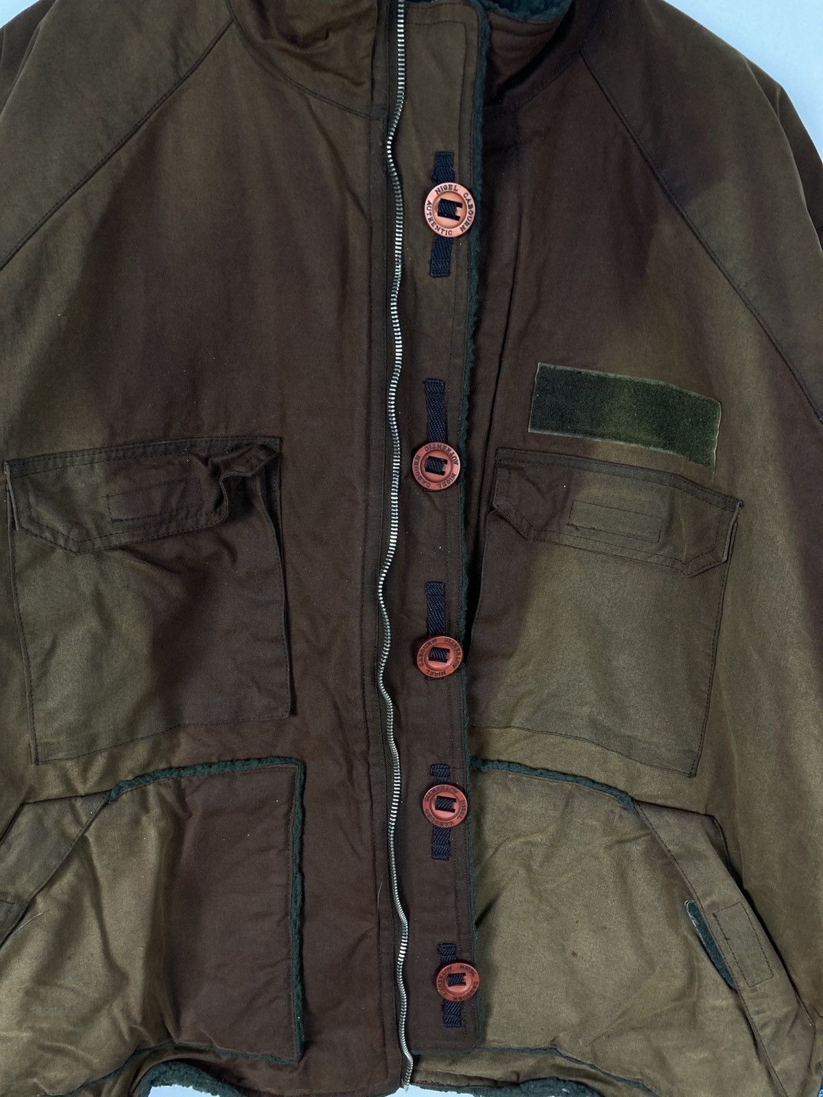 Nigel Cabourn Vintage Nigel Cabourn Heavy Faded Chore 4 Pocket Jacket Size US L / EU 52-54 / 3 - 7 Thumbnail