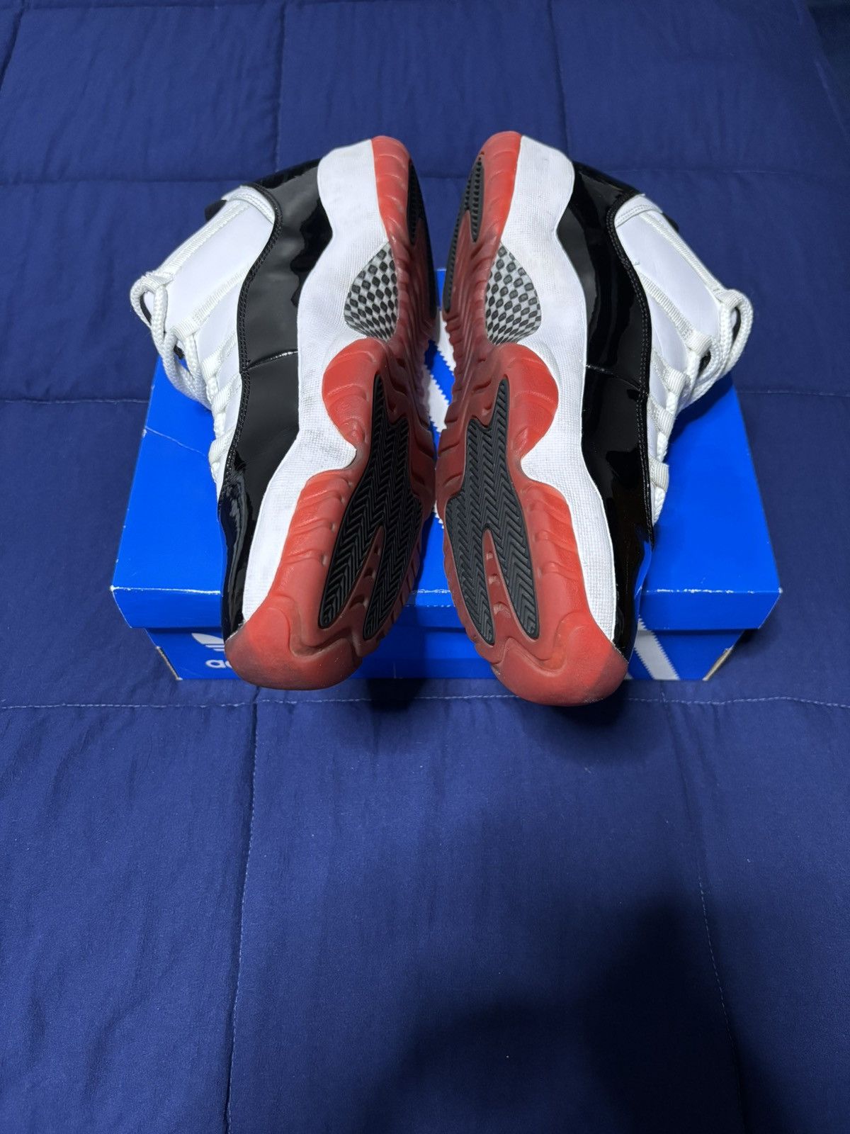Jordan Brand Jordan 11 Retro Low Concord-Bred 2020 Size 13 Size US 13 / EU 46 - 4 Thumbnail
