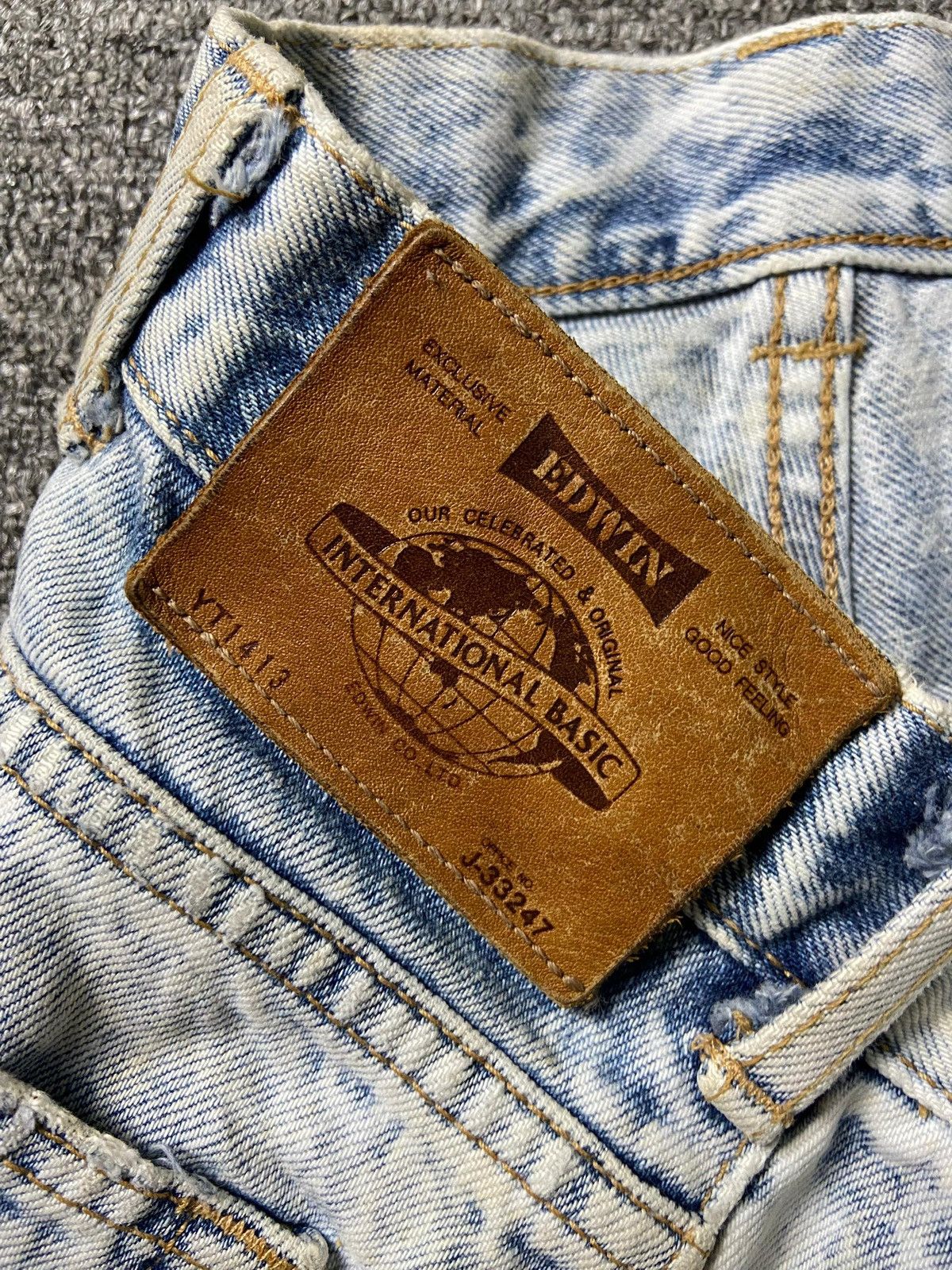 Edwin × Japanese Brand × Vintage Vintage EDWIN J-33247 Denim Jeans (132) Size US 35 - 7 Thumbnail