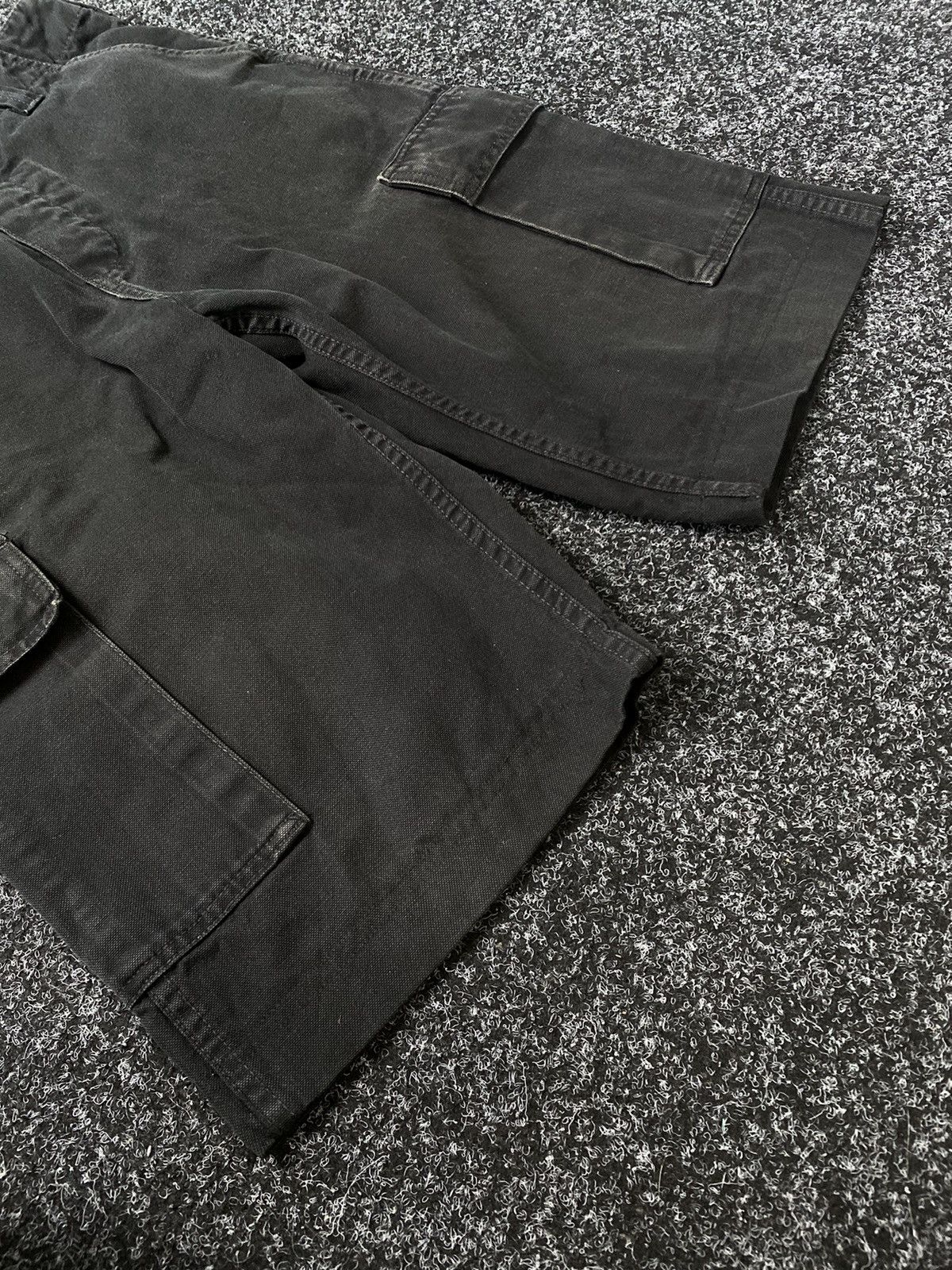 Levi's × Vintage Levis Cargo Shorts Denim Distressed Rap Sk8 Baggy Size US 34 / EU 50 - 4 Thumbnail