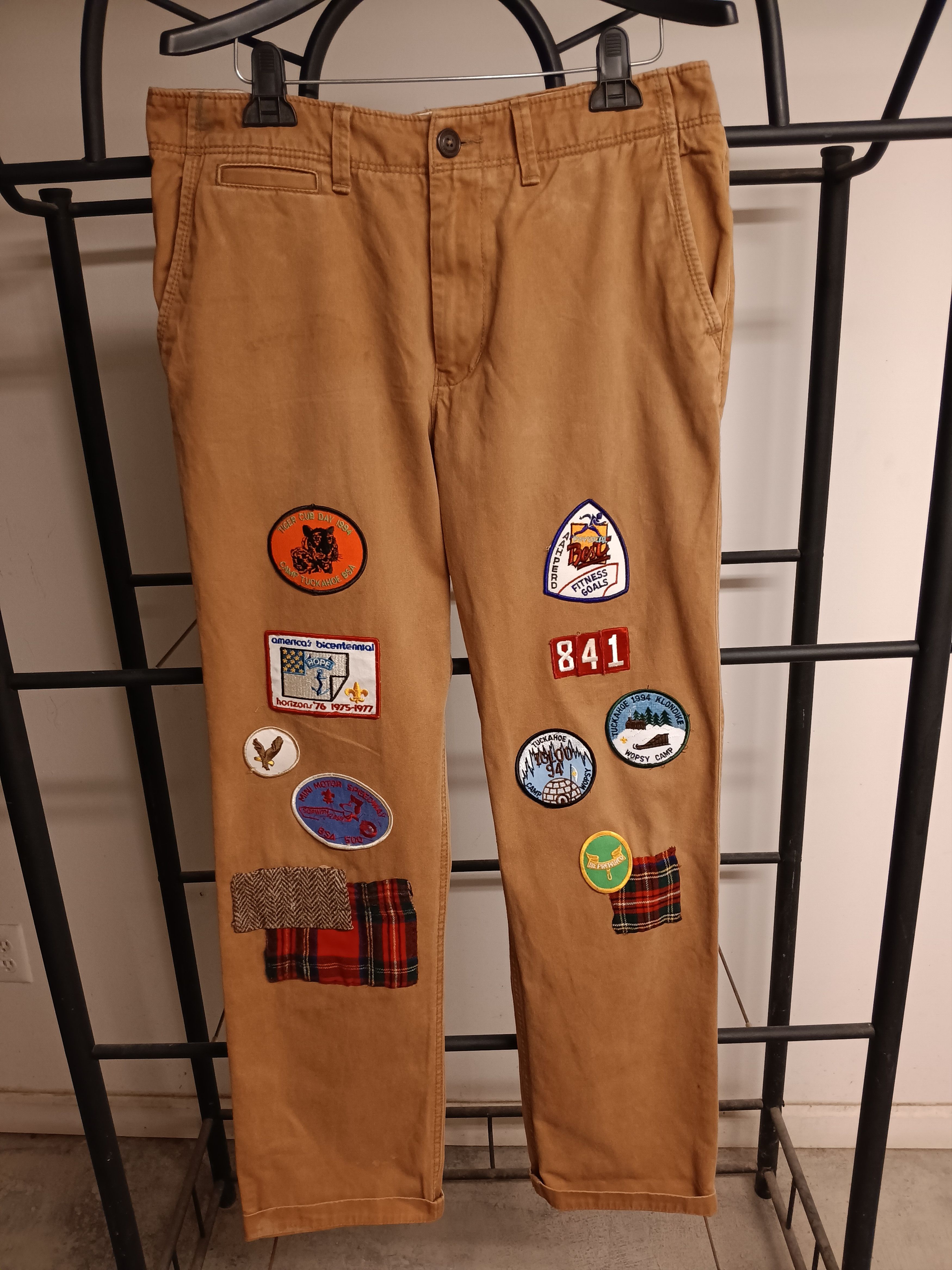 American Eagle Outfitters Custom Made American Eagle khakis 36x34 Read Discription ** Size US 36 / EU 52 - 1 Thumbnail