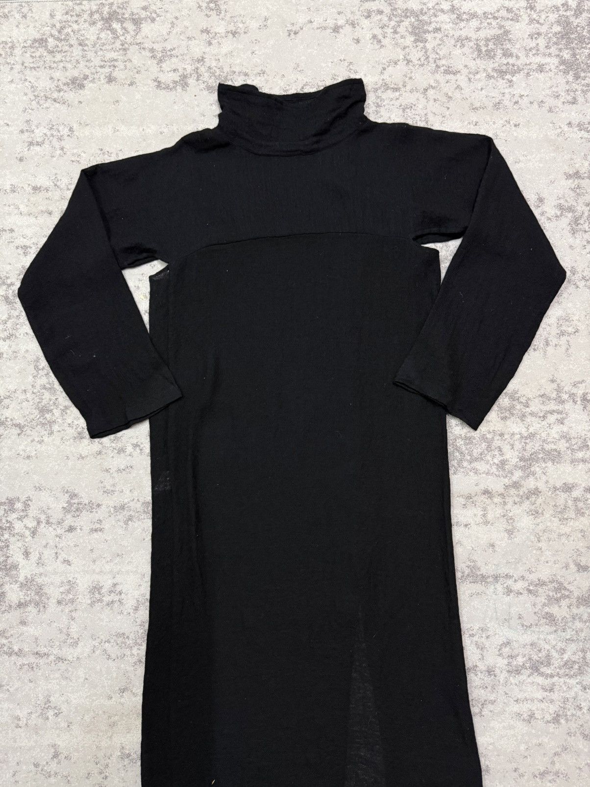 Yohji Yamamoto Y’s Yohji yamamoto Linen Wool Button Up Front Dress Size L / US 10 / IT 46 - 11 Thumbnail