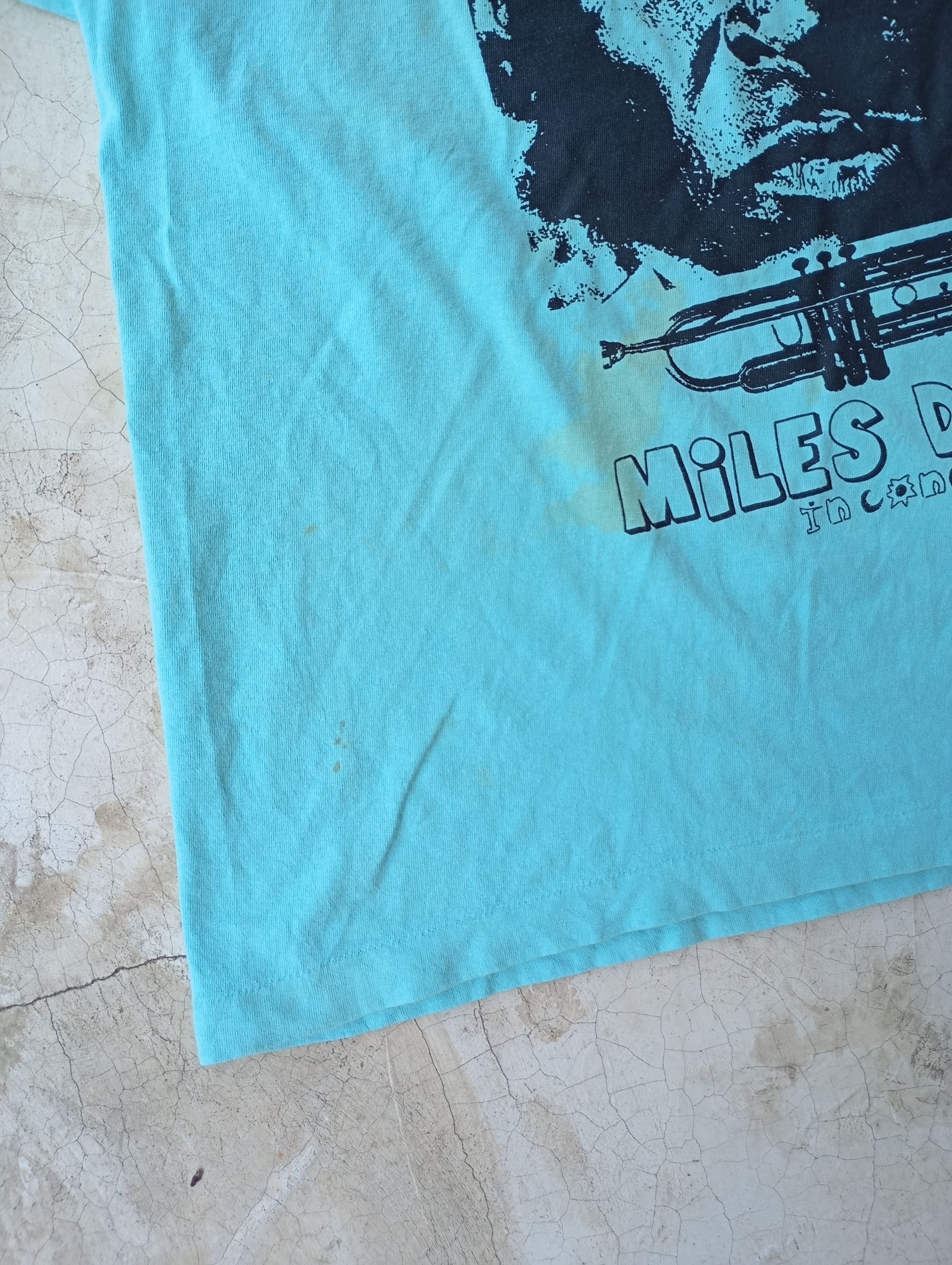 Band Tees Vintage Miles Davis T shirt Size US XL / EU 56 / 4 - 3 Thumbnail