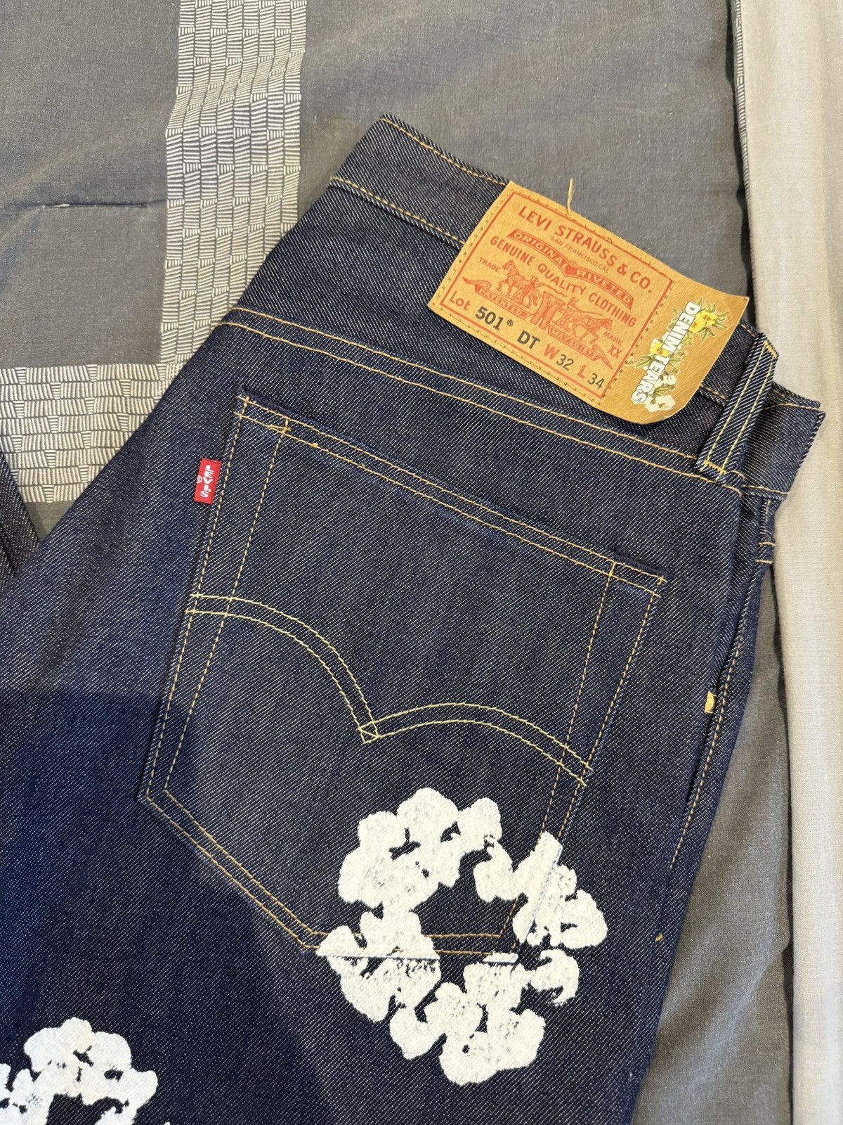 DENIM TEARS Denim Tears Raw Selvedge Denim Size US 32 / EU 48 - 4 Thumbnail