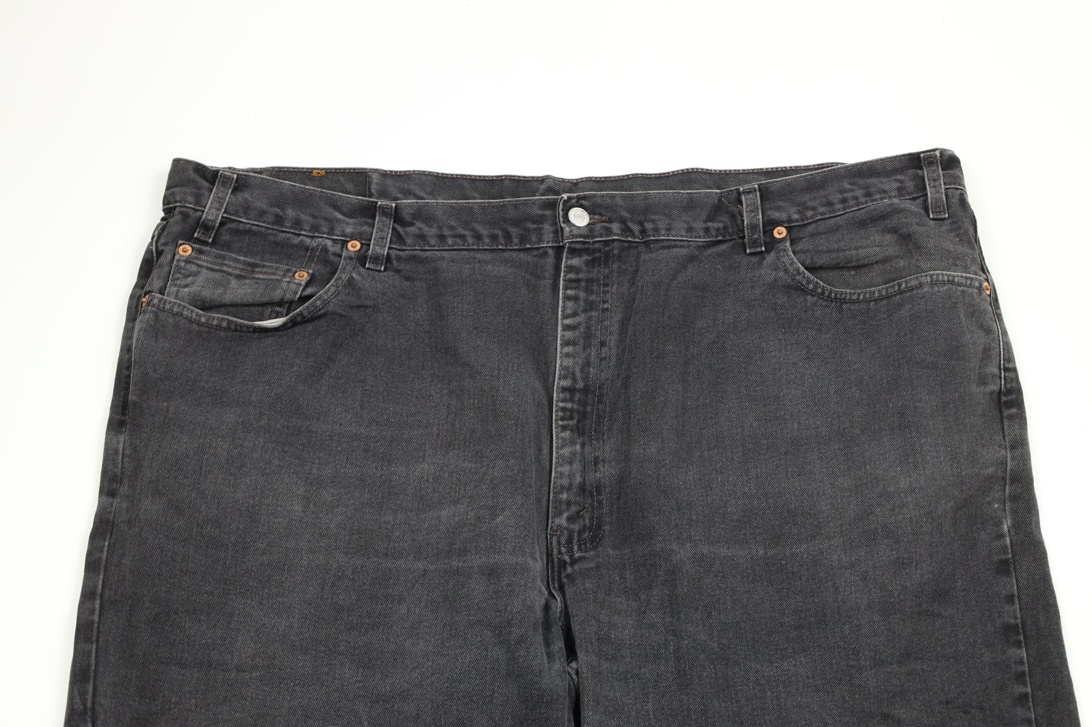Levi's × Vintage Vintage Y2K 2000 Levis 550 Relaxed Fit Denim Jeans Black USA Size US 44 / EU 60 - 2 Thumbnail