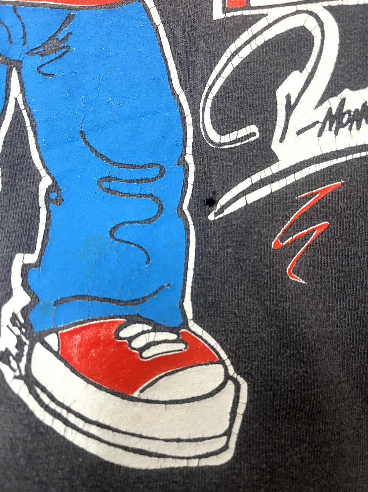 Rap Tees × Vintage Vintage 90’s Rap Style P Money Sun Faded Distressed Tee Size US L / EU 52-54 / 3 - 3 Thumbnail