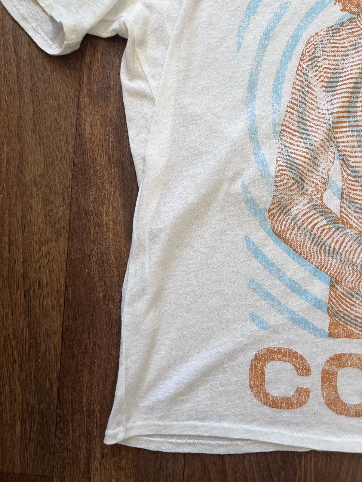 R13 Rare cotton/cashmere single-stitch Cobain tee, L (fits M/L) Size US L / EU 52-54 / 3 - 8 Thumbnail