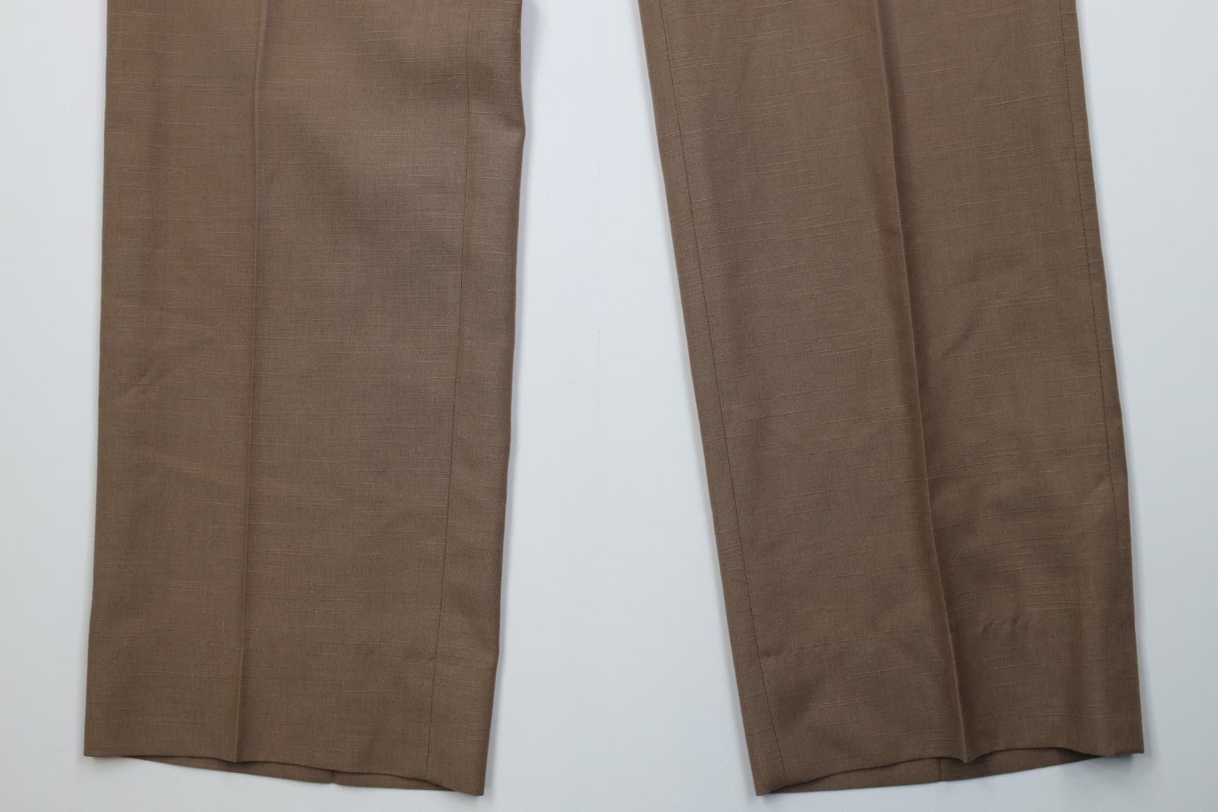 Vintage Vintage 70s Streetwear Knit Wide Leg Chino Pants Brown USA Size US 30 / EU 46 - 4 Thumbnail