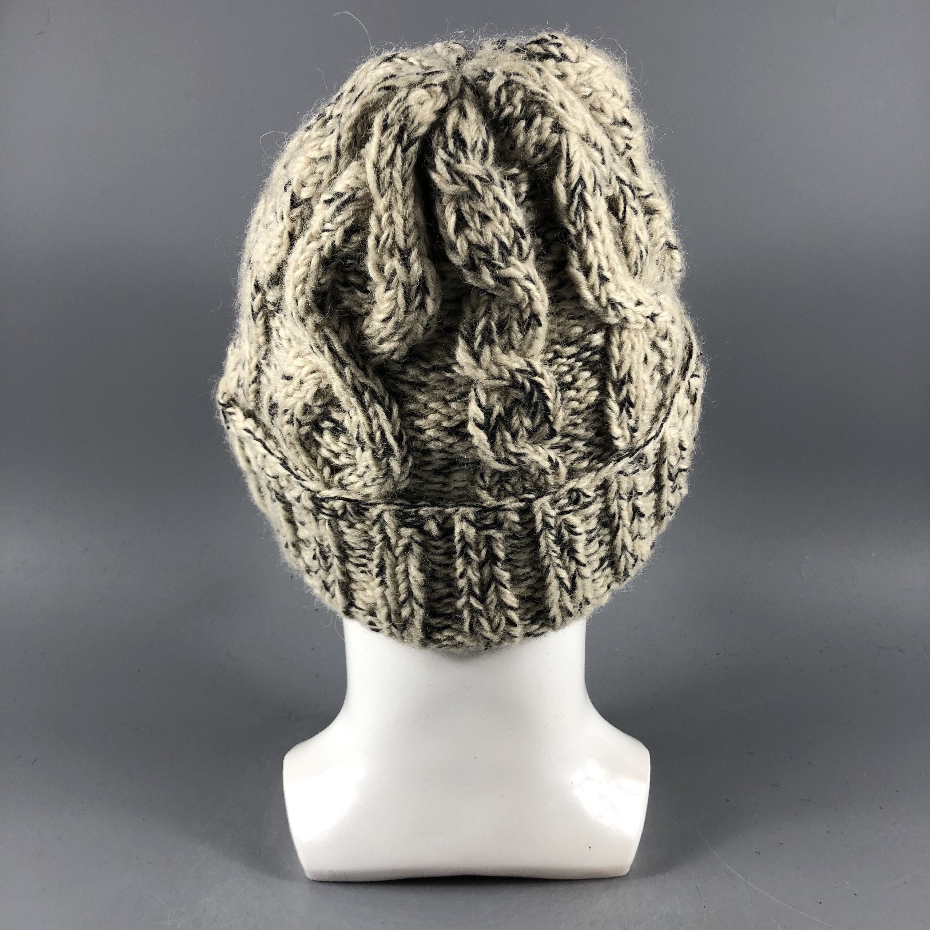 Vintage Angyll & Bute Aran Isle Beanie Snow Hat Snow Cap -D839 Size ONE SIZE - 2 Thumbnail