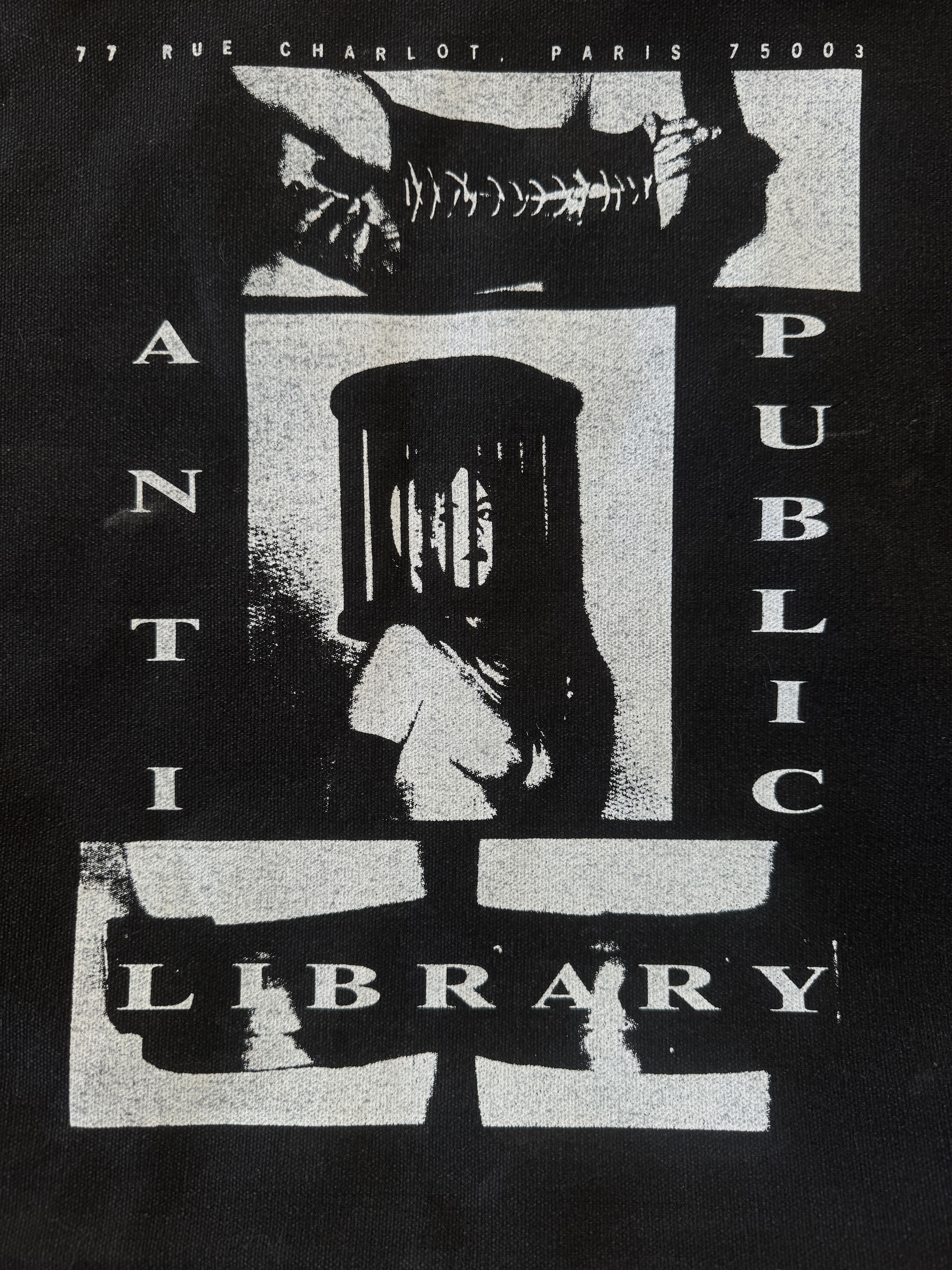 Enfants Riches Deprimes ERD ANTI PUBLIC LIBRARY TOTE BAG Size ONE SIZE - 4 Thumbnail