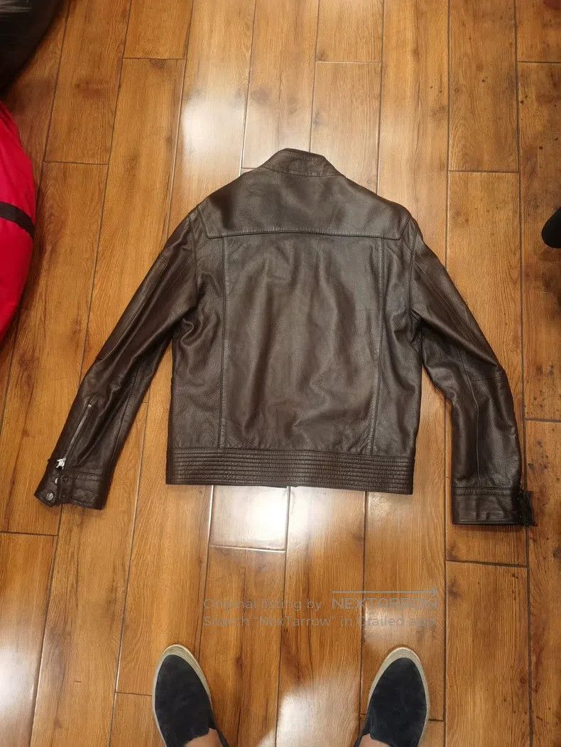 Versace Versace Little goat skin stand-up collar jacket Size US M / EU 48-50 / 2 - 2 Thumbnail