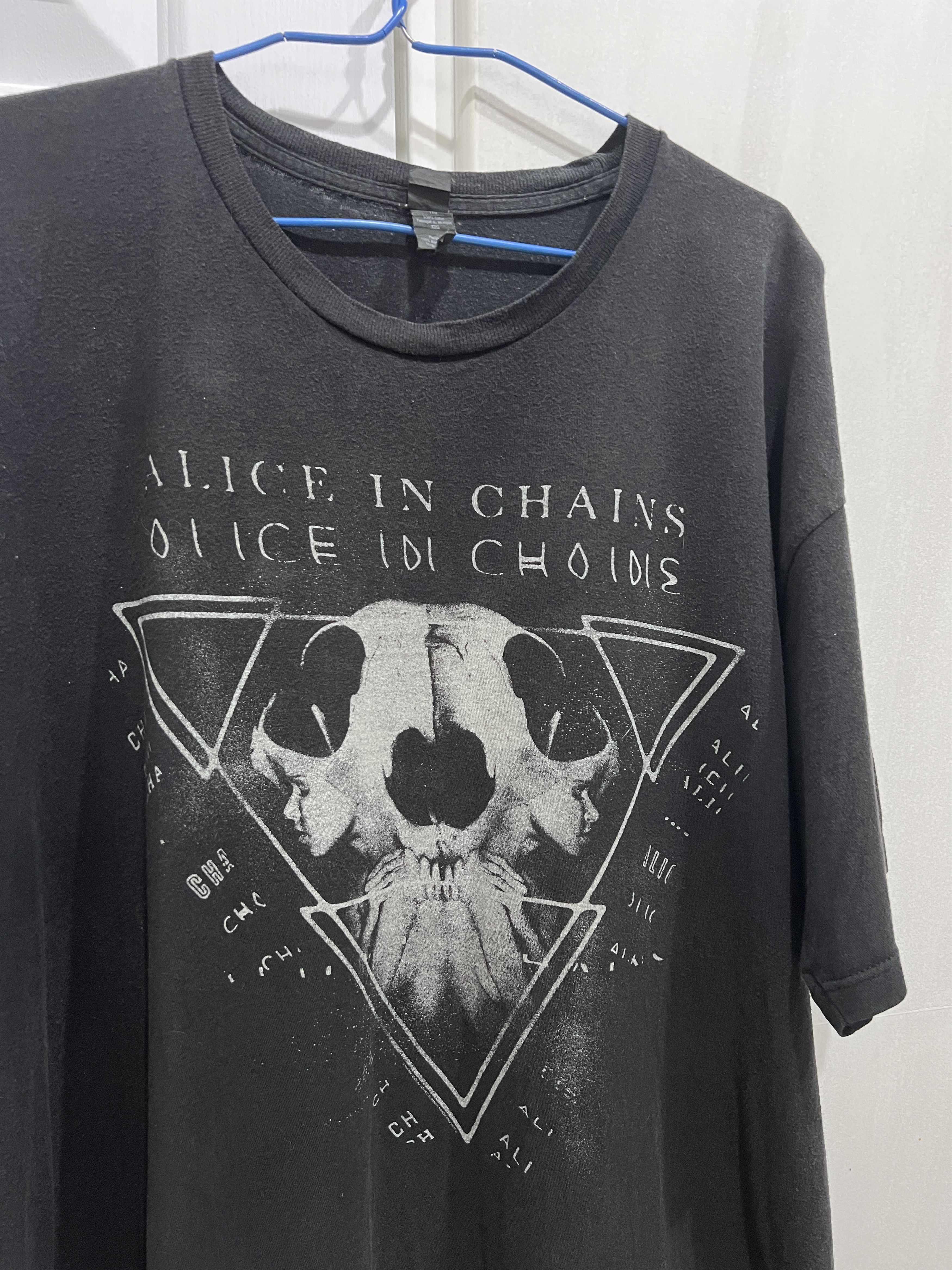 Band Tees × Tultex Y2K Alice In Chains Promo Tee Faded Grunge Size US XXL / EU 58 / 5 - 2 Thumbnail