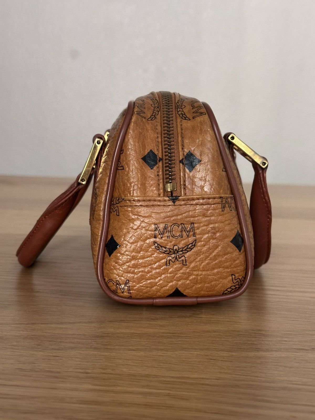 MCM MCM Germany mini boston handbag Size ONE SIZE - 3 Thumbnail
