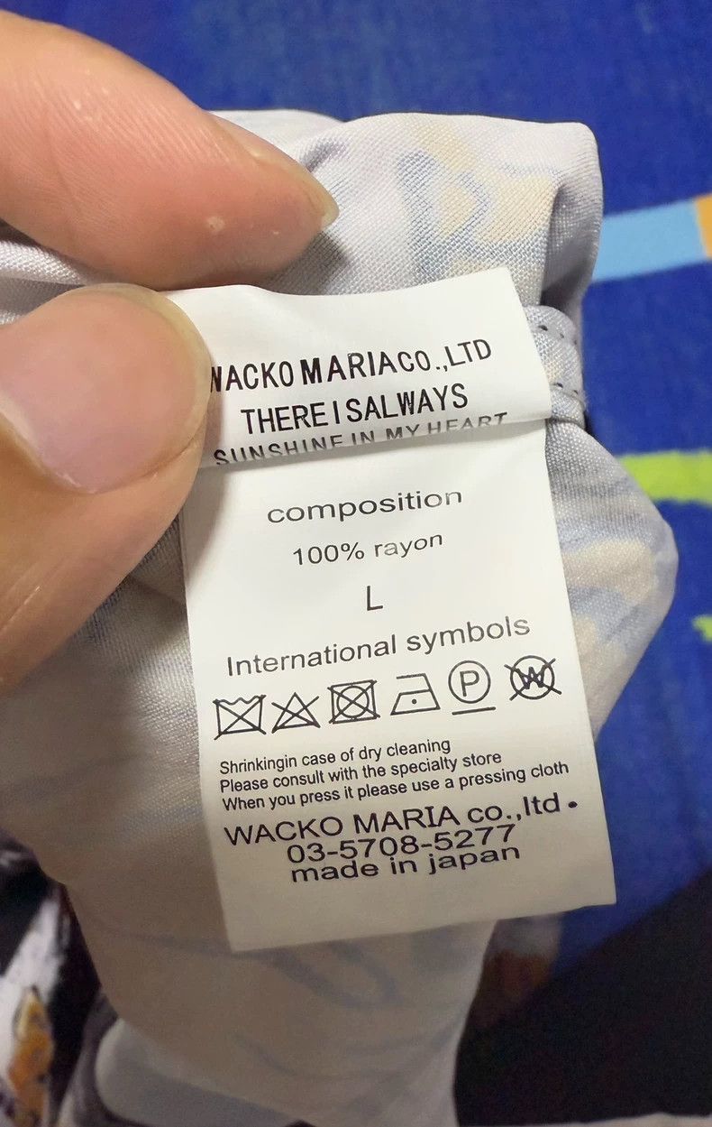Wacko Maria Wacko Maria Black Tiger Shirt - Size L Size US L / EU 52-54 / 3 - 7 Thumbnail