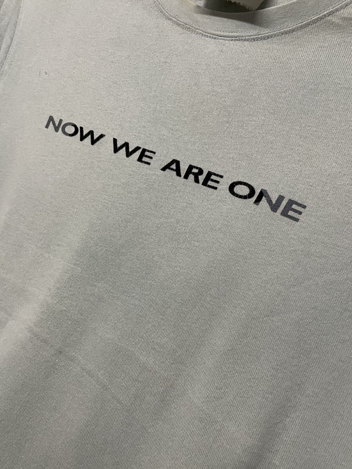Designer × Katharine Hamnett London Vintage 1990s Designer Katharine Hamnett Now We Are One Tee Size US S / EU 44-46 / 1 - 5 Thumbnail