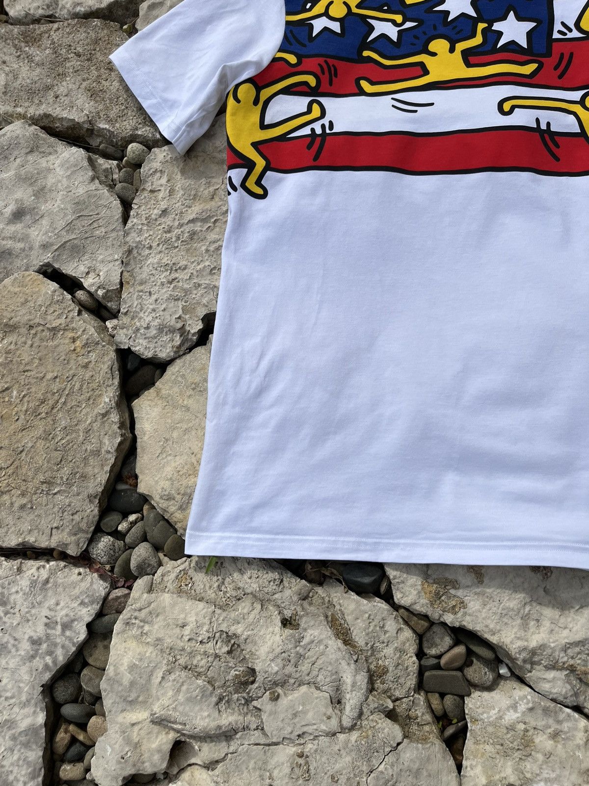 Keith Haring × Uniqlo Uniqlo SPRZ NY Keith Haring USA America flag tee t-shirt Size US L / EU 52-54 / 3 - 6 Thumbnail