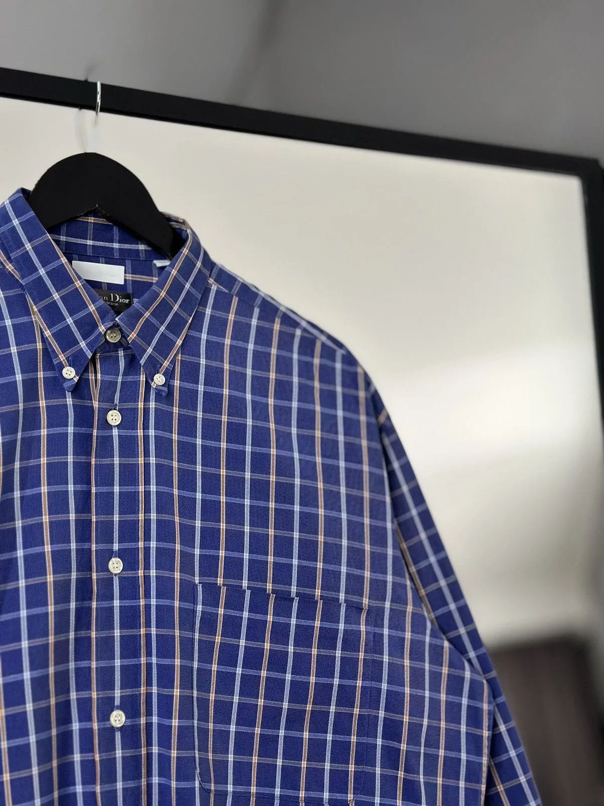Dior Vintage Christian Dior Monsieur France Luxury Shirt Loro Size US XL / EU 56 / 4 - 6 Thumbnail