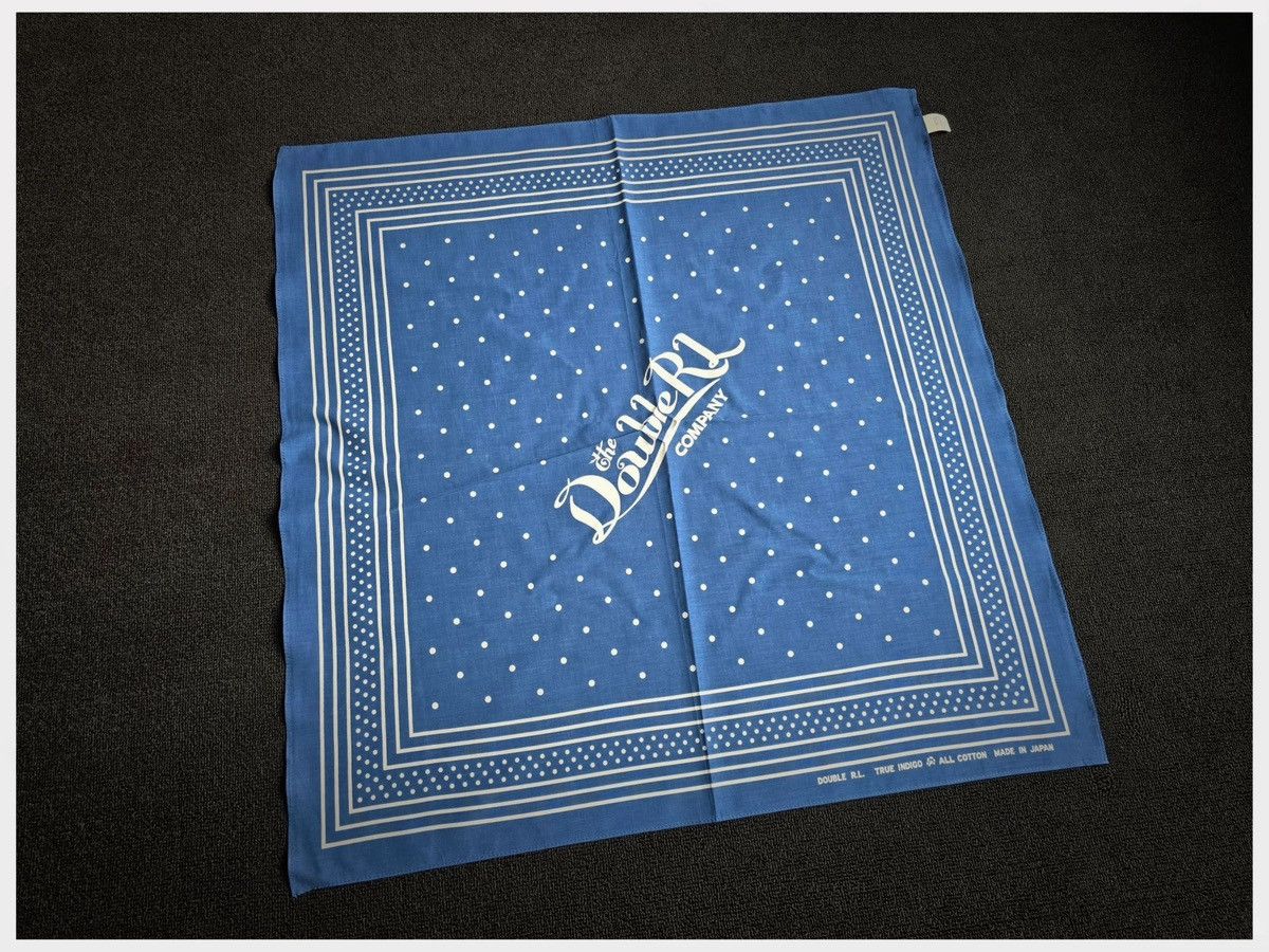 RRL Ralph Lauren RRL Bandana COTTON Scarf handkerchief Size ONE SIZE - 2 Thumbnail