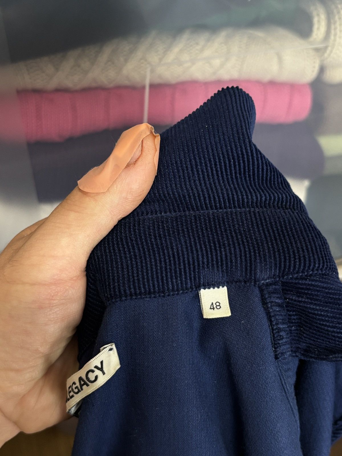 Our Legacy Our Legacy Blue Corduroy Light Jacket Size US M / EU 48-50 / 2 - 9 Thumbnail